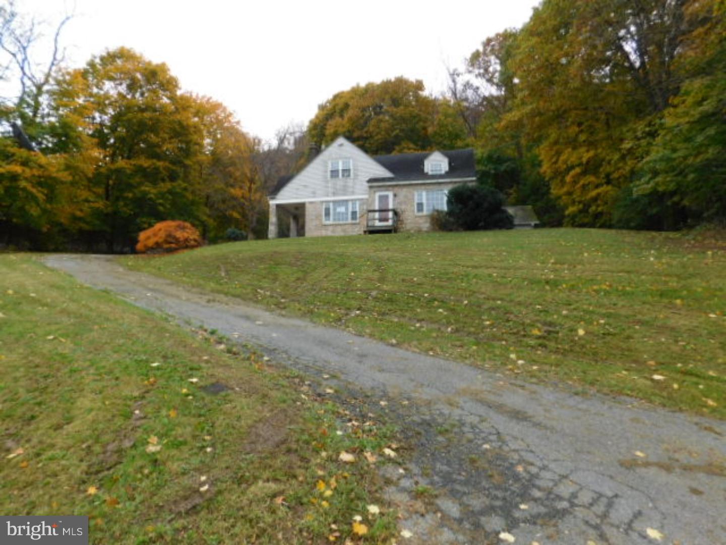 Nice country cape on .71 acres in Greenwich Twp.  3 bedrooms, 1.5 baths, fireplace, big family room, detached two car garage.