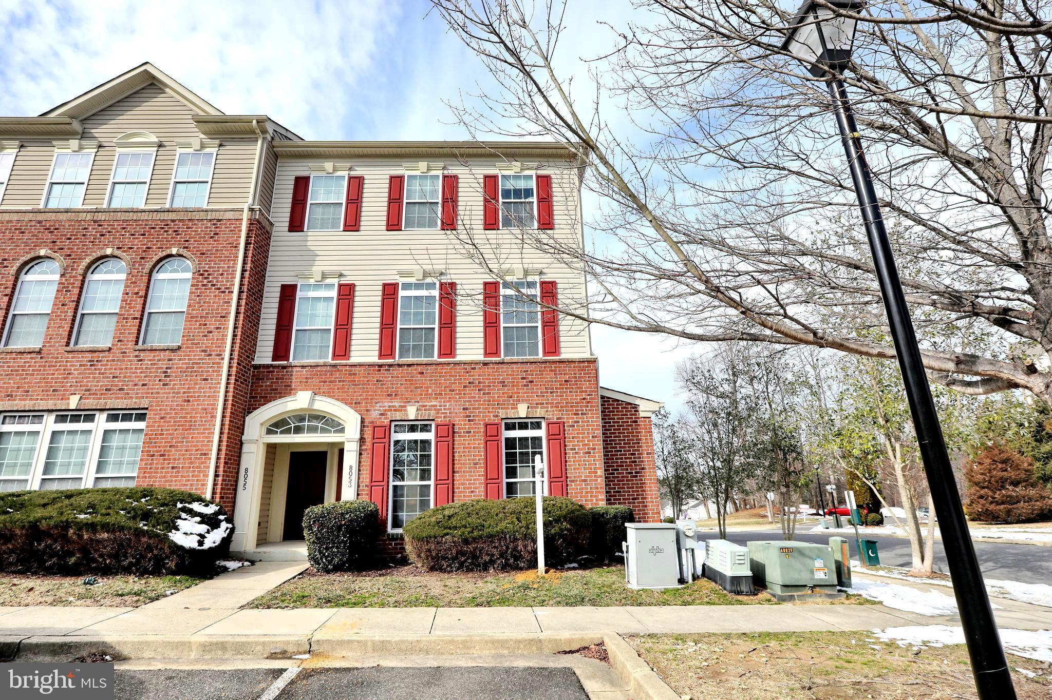 Welcome to Richfield Station! This two level, end-unit, ground entrance condo is the perfect example of convenience and affordability. This home has been meticulously cared for and it shows very well. On the first floor you will find an open floor plan with a living room, kitchen and breakfast bar, dining area and a half-bathroom. Upstairs you will have 3 bedrooms, 2 full bathrooms a large laundry room. The master bedroom has dual walk-in closets, a tray ceiling and a spacious master bathroom. A rear-entry garage and a dedicated parking area will give you more than enough space for your vehicles. The condominium fee covers the water bill, trash service, lawn and snow maintenance and a master insurance plan. Richfield station offers basketball courts, tennis courts, tot-lots and a nature trail that leads you to Chesapeake Beach. Do not miss this one!