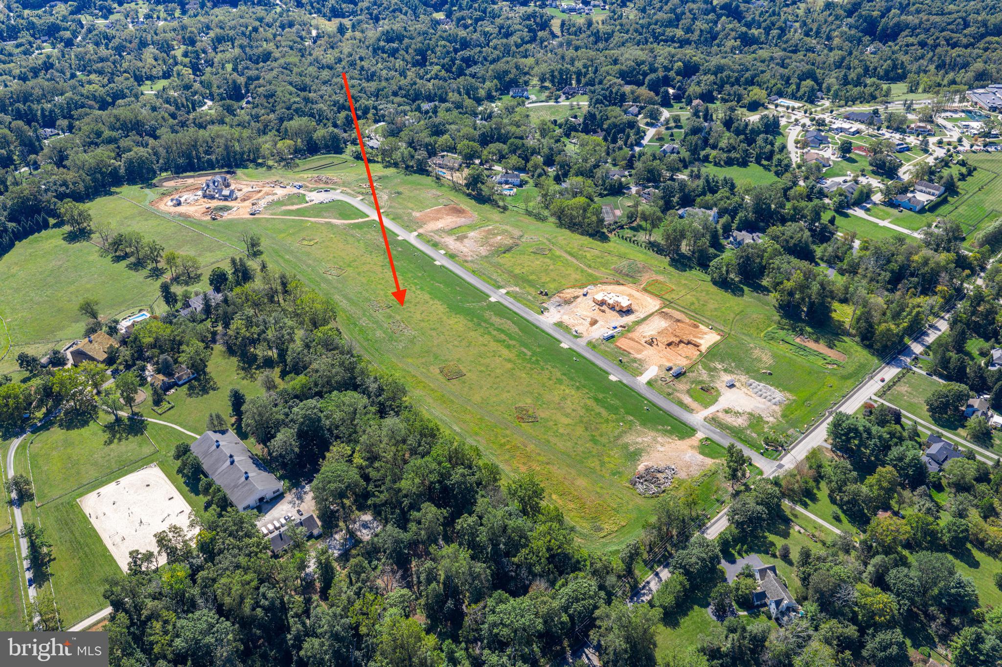 RESALE OF PREMIUM 1.87 LOT  - with stunning views of the 100 acre farm and conserved land under Brandywine Conservancy.  Stoney Knoll is a rare new construction custom Home Enclave by Pohlig Builders. Set on Preserved Main Line Landscape, Stoney Knoll is an exquisite and unparalleled custom home neighborhood currently being built in the heart of Berwyn, minutes from everything the Main Line has to offer. This true gem among the region's prestigious enclaves is located off of White Horse Road/Wayland Rd on gorgeous land, known for its rolling landscapes that extend into Willistown Township. Availability & Opportunity This exclusive 17-home neighborhood is progressing quickly; only 5 lots remain available (Lots 1, 5, 12, 13, and 17) Construction is now actively underway, showcasing the exquisite quality and striking architectural potential of these custom homes. Clients may use their own architect or one of Pohlig's proven plans to create their dream home. Price Note: These listings are for the land. Unmatched Setting and Exclusivity Stoney Knoll boasts a private and enchanting landscape adorned with 17 generously sized home-sites, each averaging approximately two acres, and an adjacent preserved 50-acre view shed. This spectacular site abuts Stoney Knoll Farm, preserved space, and Hunt Valley Lane, providing the ideal canvas for discerning clients to bring their architectural dreams to life. Unrivalled Main Line Convenience The community’s location is paramount, offering effortless access to all area amenities: Commute: The Paoli Train Station, with service to Philadelphia and New York City, is just 5 miles away, with an easy commute provided by Routes 252, 202 and more. Schools & Academics: Episcopal Academy is 1 mile away, with many local prestigious schools nearby. Leisure & Lifestyle: Area county clubs are conveniently close. Main Line Towns: Main Line towns offer shopping and dining variety, with easy access to Paoli, Newtown Square, Malvern, Villanova, and Wayne. Schedule a private tour today to walk the available home-sites, view the beauty of the preserved land, see the striking progress of the neighborhood, and meet with renowned Pohlig Builders.