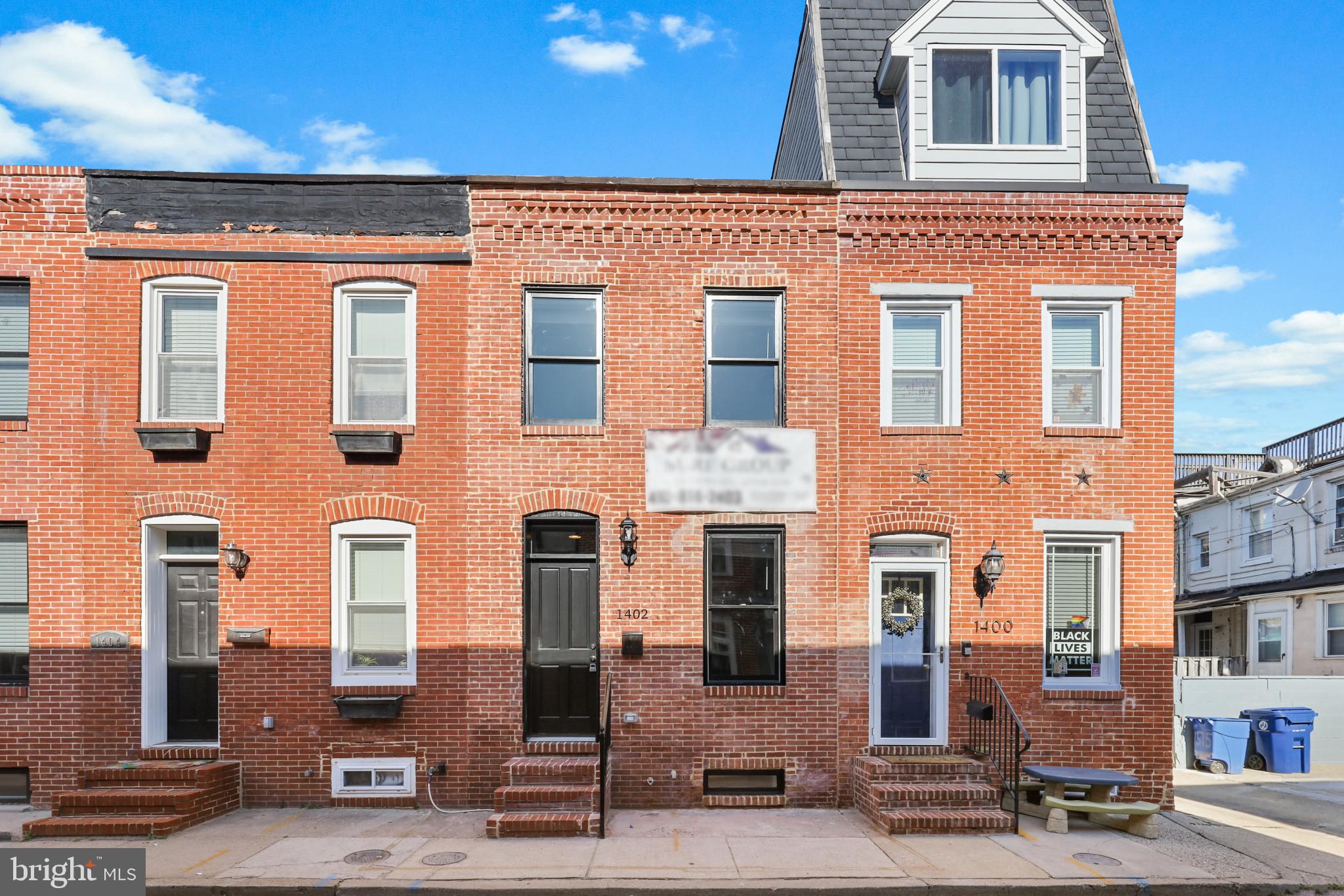 BRAND NEW 13+ FT WIDE CHAP RENOVATION BY  MASON PROPERTIES LOCATED IN THE HEART OF LOCUST POINT. LOW ANNUAL TAXES. OVERSIZED OFF STREET PARKING PAD. GLISTENING HARDWOODS CASCADE THROUGHOUT. ENJOY CUSTOM CABINETRY, UPGRADED TRIM AND PAINT PACKAGE, IMPORTED TILE, QUARTZ COUNTERTOPS, HIGH END SS APPLIANCE PACKAGE IN DESIGNER CHEF'S KITCHEN WITH LARGE ISLAND. LOADS OF NATURAL LIGHT. FINISHED LOWER LEVEL. HIGH CEILINGS. TONS OF STORAGE. WALK-IN SHOWERS. WALK-IN CLOSETS. SPACIOUS 4 BEDROOMS WITH 3.5 BATHROOMS. EXPANSIVE ROOF DECK - GREAT FOR ENTERTAINING. CLOSE PROXIMITY TO RETAIL SHOPPING, LOCAL DINING, AND ALL MAJOR HIGHWAYS. SCHEDULE A PRIVATE TOUR TODAY.