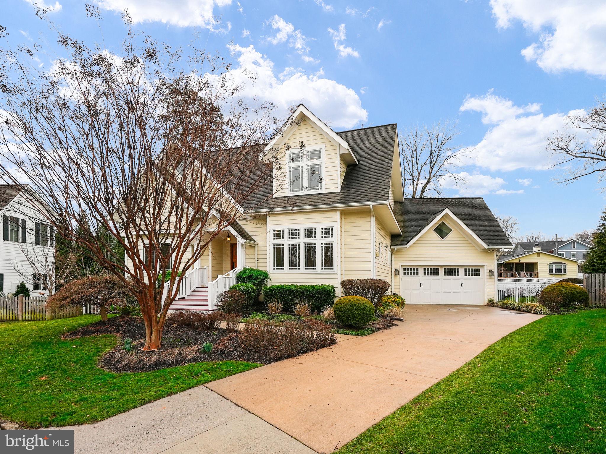 Welcome home to this bright, charming custom built craftsman home. Tucked in a cul-de-sac, this home offers a beautiful setting. The main level has an open concept for the family room, dining area and gourmet kitchen. The Family room has a gas fireplace with mantle. Dining area offer views of the rear yard. Gourmet kitchen with stainless steel appliances, a wolf stove with double ovens, griddle, grill and range hood. Large pantry, tons of counterspace and an island with seating. Main level bedroom/ office with over-sized windows for lovely views of the front landscaping. Main level full bath. Bonus room offers laundry, sink and space for a moms desk. hobby / craft area or homework room. Mud room off the garage with door to rear deck. Upper level has cozy primary suite with sitting room and artistic appointments. Built in drawers and decorative window make this space unique. En-suite primary bath with water closet, soaking tub, double vanities and shower with multiple shower heads. Spacious walk in closet. Princess suite with soaring ceilings, sitting area, en-suite bathroom. Bedrooms three and four share access to a buddy bath each with private vanity areas.  Lower level offers recreation room, bonus room, full bath, media room and game room with wet bar.  Walk up a handful of steps to the rear yard. Take advantage of a bonus room and half bath over the garage that is perfect for a teen hang out, hobby studio or an exercise room.  Enjoy quiet nights on your large back deck in the fenced in yard. Over-sized two car garage makes room  for bikes, toys, tools. Enjoy the interior solid core doors, recessed lights, custom trim, door handles and hardware throughout the home. This home has a quaint layout while offering versatility.  Enjoy all that this proximity offers: Viva Vienna, Oktoberfest, Halloween Parade, the Church Street Stroll, the concert series on The Town Green, the farmers market and more! Close to commuter routes.