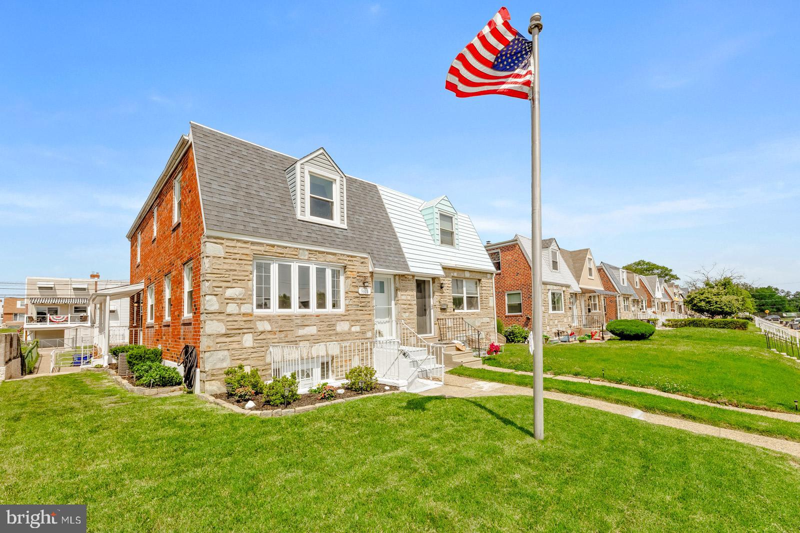 Welcome to 9614 Convent Avenue, a beautifully updated 4-bedroom, 1.5-bath twin home nestled in the highly desirable Academy Gardens neighborhood of Northeast Philadelphia. Thoughtfully updated throughout, this move-in-ready home offers the perfect blend of modern style, functional living space, and exceptional outdoor entertaining. Step inside to a bright and inviting living room filled with natural light and updated luxury vinyl plank flooring. The main level flows seamlessly from the living room into the formal dining room and continues into the beautifully updated kitchen, featuring white shaker cabinetry, subway tile backsplash, stainless steel appliances, gas cooking, ample counter space, and direct access to the spacious rear composite deck. A rare and highly desirable first-floor bedroom offers flexibility for guests, a home office, or multigenerational living. A convenient first-floor powder room completes the main level. Upstairs, you'll find three generously sized bedrooms with fresh carpeting and ample closet space, along with a beautifully updated full bathroom featuring stylish tile finishes that add a modern touch. The finished lower level provides a spacious family room, recreation area, or media room, along with a separate laundry area, interior access to the attached garage, and plenty of storage space. Outdoor living is just as impressive with an oversized maintenance-free composite deck overlooking the spacious backyard, creating the perfect space for entertaining, grilling, or simply relaxing. Situated on a desirable corner lot, the home offers additional outdoor space and outstanding curb appeal. Conveniently located near shopping, restaurants, parks, schools, public transportation, and all major roadways including I-95, Route 1, and the Pennsylvania Turnpike, this home offers easy access to everything Northeast Philadelphia has to offer. Completely updated and truly move-in ready, 9614 Convent Avenue is a rare opportunity to own a spacious 4-bedroom home in one of Northeast Philadelphia's most sought-after neighborhoods. Schedule your private showing today!