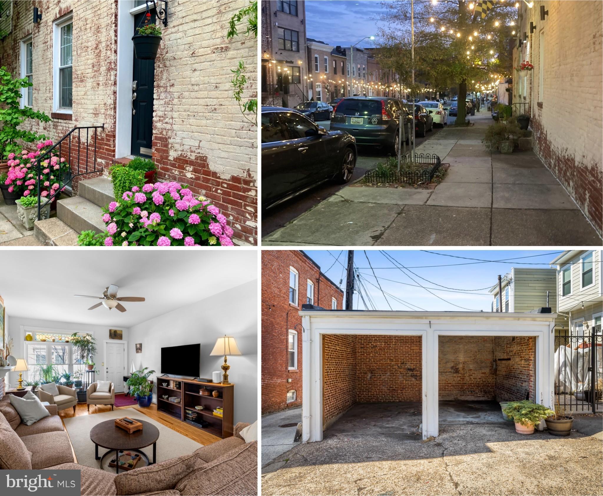 Welcome to 3427 O’Donnell Street, an exceptional end-of-group residence offering rare scale, light, and parking in the heart of Canton. With a true 15-foot width, a 100-foot deep lot, and a highly coveted 2-car garage, this property delivers the kind of space and functionality that is increasingly difficult to find in city living. Sunlight pours in from three sides, highlighting original hardwood floors, exposed brick, and timeless architectural character throughout. The updated kitchen is thoughtfully designed with expansive cabinetry, stainless steel appliances, and a generous island ideal for entertaining, and it flows seamlessly to a fully fenced yard and a private courtyard between the home and garage — a distinctive outdoor configuration that offers both privacy and versatility. The walk-out lower level provides immediate usability while also presenting a prime opportunity for a future luxury finish — whether a media room, guest suite, additional bedrooms, or expanded bath configuration. With over 1,700 square feet above grade and substantial footprint depth, this home offers everything you need today, along with the space and structure to customize further to your personal vision. Perfect for a discerning buyer seeking a move-in-ready home with the flexibility to tailor and elevate over time, 3427 O’Donnell Street represents a rare opportunity to secure scale, parking, light, and long-term upside in one of Baltimore’s most desirable neighborhoods.