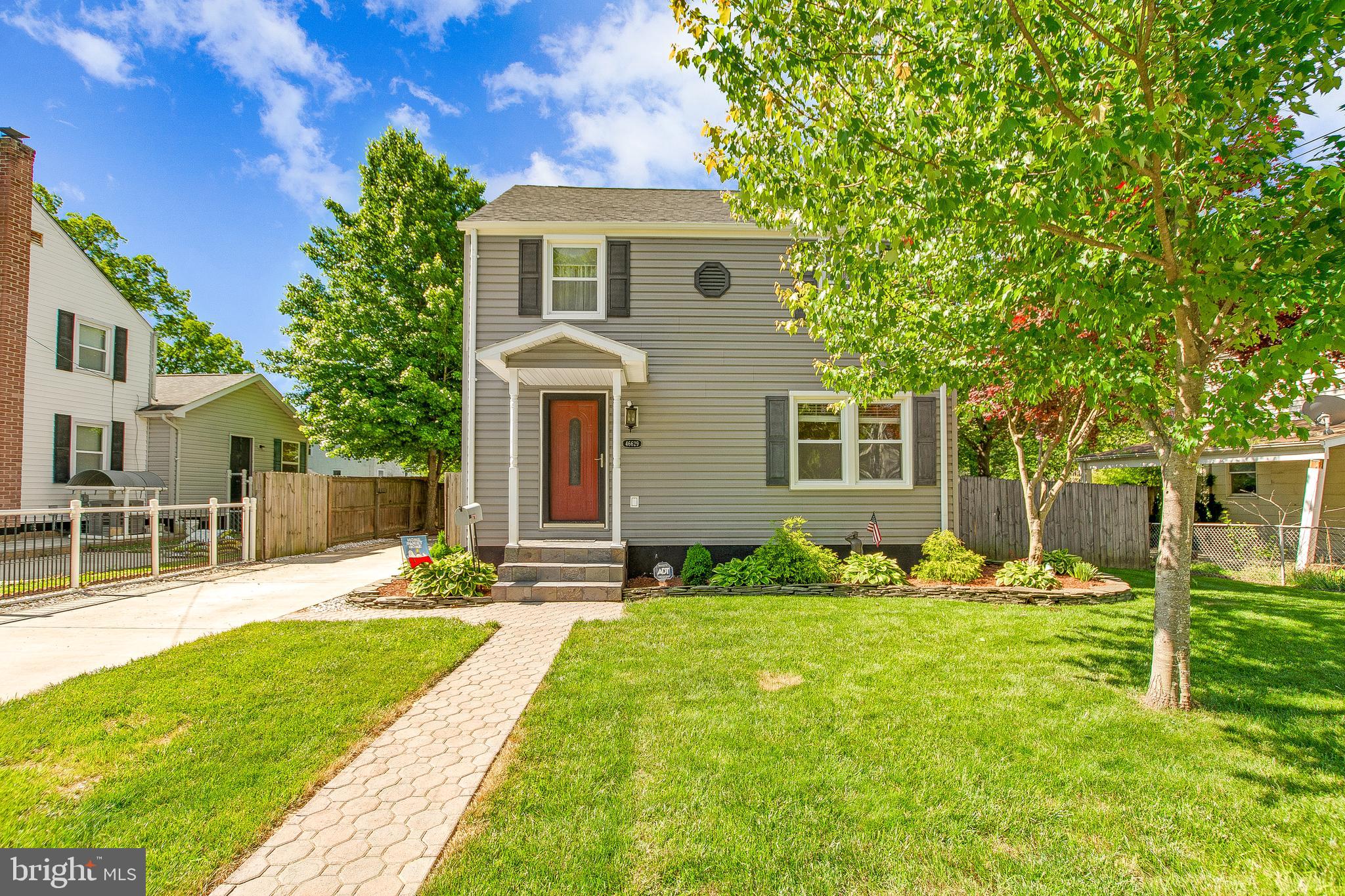 IMMACULATE! This 3 bed 1 bath quaint colonial w/ a 2 car detached garage located in the heart of Lexington Park! The beautifully landscaped front yard greets you upon arrival and the front steps invite you right in! Immediately upon entry, you are welcomed by hardwood floors and large windows that allow for plenty of natural light. The large living room opens into the dining area, perfect for entertainment nights with friends and family! The dining room features a large double door with access to the large back deck. The kitchen offers plenty of countertop space and stainless steel appliances! Head upstairs where you’ll find a perfect space for an office or bedroom with a built-in twin bed space! The second bedroom is perfectly spacious and offers plenty of natural light. The upper level also features a spacious primary bedroom with plenty of room for a sitting area! The upstairs is finished off with an airy full bath with a shower tub combo. The basement features a large room for entertainment and built-in shelving for all your audio/visual needs! The basement is complete with a spacious, unfinished laundry room! This property also features a well-landscaped fenced-in backyard, perfect for outdoor fun with friends, family, and pets! There is also a large tool shed for extra storage, and if that isn’t enough, you’ll also find a private, detached two-car garage to serve all your needs! This home is perfect for anybody looking for a property near local shopping, with private space for outdoor activities, and room for entertainment!