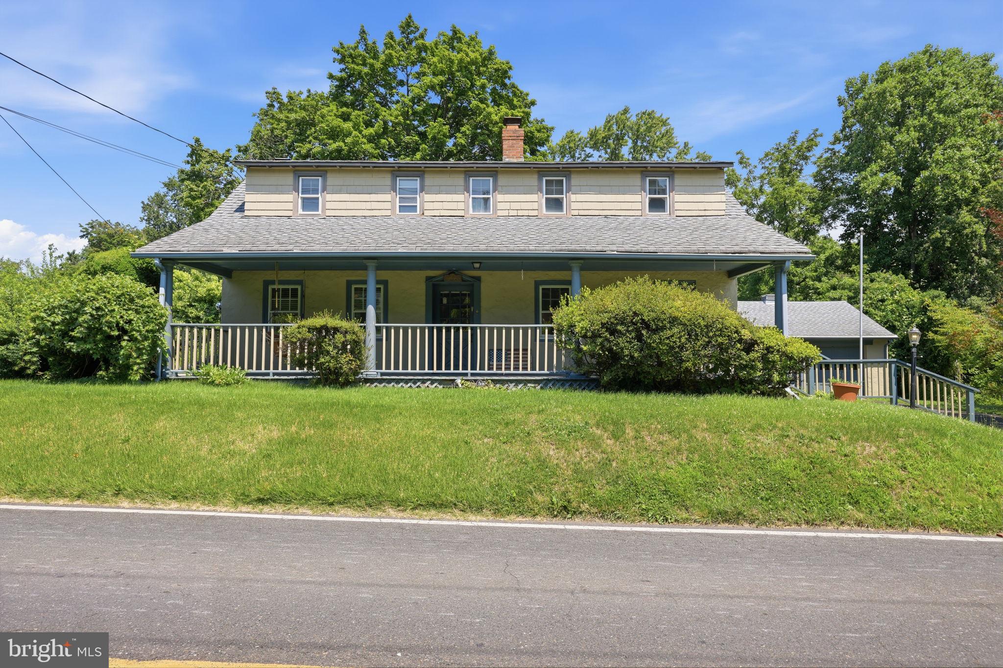 Welcome to this charming two-bedroom, one-and-a-half-bath home located in the highly sought-after Neshaminy School District. Situated on a nice-sized lot, this property offers plenty of outdoor space to enjoy, complete with a large, welcoming covered front porch, a rear deck perfect for relaxing or entertaining, and a detached two-car garage with electric. Behind the garage, you’ll find an additional large storage shed, providing even more space for tools, equipment, or seasonal storage.

Inside, the first floor features a spacious living room, a formal dining room with charming built-in shelves, a large eat-in kitchen, a heated sunroom that can be enjoyed year-round, with access to the rear deck overlooking the large backyard, and a convenient half bath. This home offers a functional layout with plenty of room for everyday living. An unfinished basement provides additional storage and offers endless possibilities for a workshop, hobby space, or future finishing.

Upstairs, you’ll find the primary bedroom, a second bedroom, and a full hall bathroom.

This home has the character we all dream of and is filled with potential, ready for your personal touches. Whether you’re looking to preserve its timeless charm or make it your own with thoughtful updates, this home offers a wonderful opportunity to create the space you’ve always envisioned. Conveniently located near shopping, restaurants, parks, and major roadways, it’s ready to welcome its next owner home.