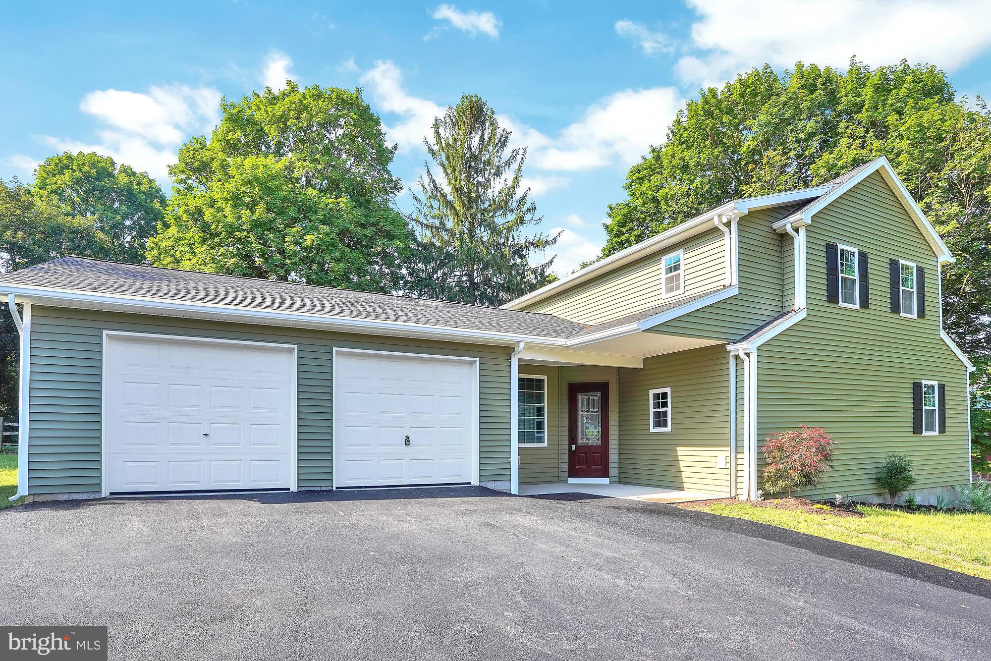 Appears HGTV's Fixer Upper made its way to southern York County! If not, someone needs to make their way to HGTV! If you are looking for a home out of the ordinary; a home loaded with charm and character; an older home modernized for the family of today, then you owe it to yourself to take a look at this beautifully renovated 1860 s farmhouse in Winterstown. Totally redesigned with new entryway; new plumbing, heating, air conditioning and electrical; new 26x26 garage addition and new kitchen/dining addition. It now features 4 bedrooms, including first and second floor master suites, and 3.5 beautiful new baths. Open the new front door to new LVP flooring, exposed wood beam ceilings, refinished original flooring, and a gorgeous new kitchen with granite counters, apron sink and stainless steel appliances. The first floor features an open and flowing floorplan with sliding barn door leading to a 1st flr laundry room with laundry tub, cabinets and granite counter. Right down to the architectural shingle roof and lighting, no expenses were spared in the transition. Beautiful country setting, corner lot with large newly paved driveway. Short commute to I83, Shrewsbury Exit. It truly is a home to see!