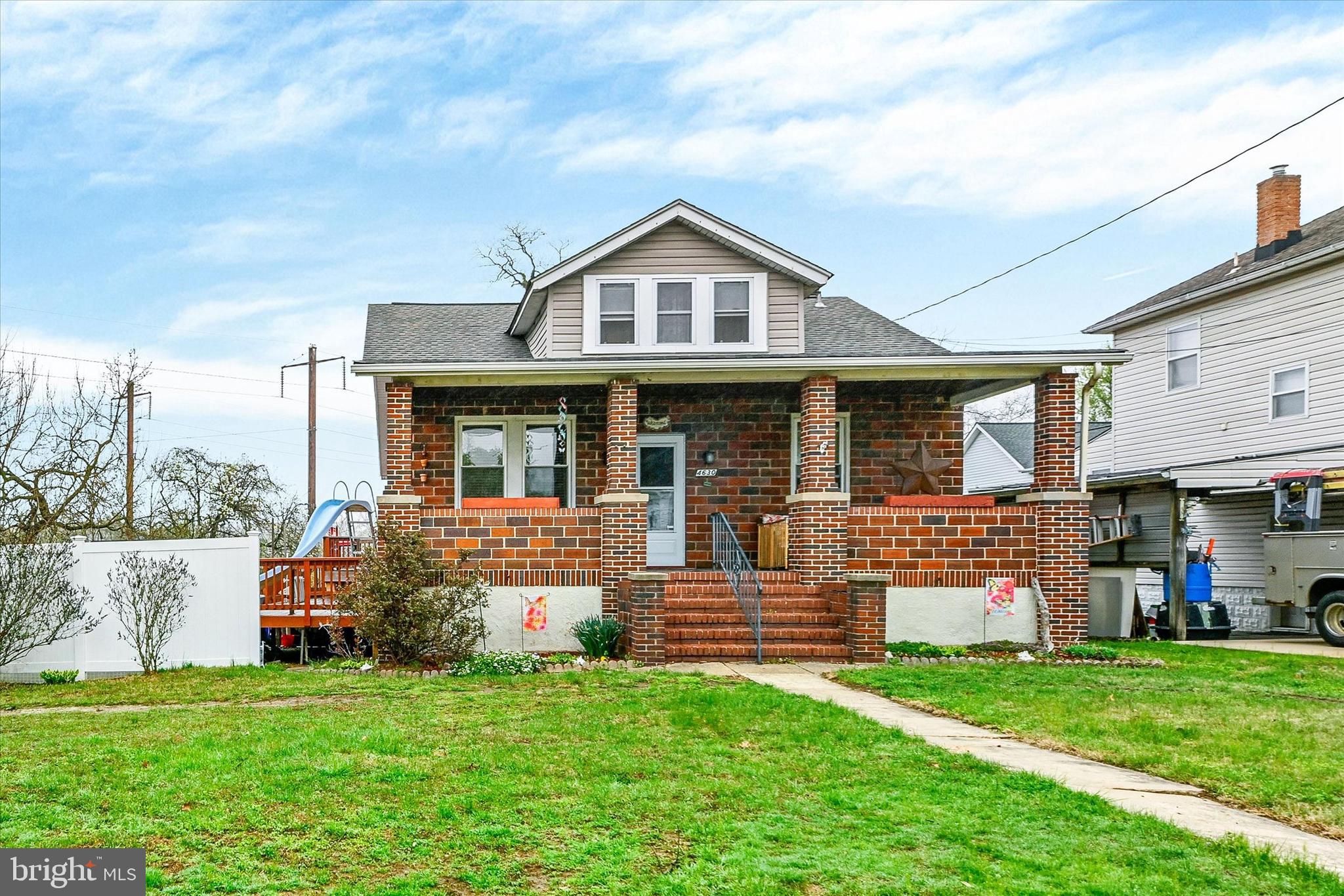 Wonderfully maintained by its long-time owners, this charming brick home sits on a desirable corner lot in Halethorpe/Arbutus, offering privacy, durability, and low exterior upkeep.
Inside, you’ll find tall ceilings and a spacious layout, highlighted by a beautifully updated kitchen featuring custom cabinetry, granite countertops, and stainless steel appliances—perfect for everyday living and entertaining. The large primary suite includes a private half bath and walk-in closet, creating a comfortable retreat.
Step outside to a large deck overlooking a newly installed swimming pool and fully fenced backyard—ideal for a young family, entertaining, or relaxing at home.
The finished basement adds valuable flexibility with a kitchenette, full bath, and additional living space that can easily function as guest or extended family quarters.
Conveniently located near I-95, I-295, I-695, BWI, and Halethorpe MARC train station, this home offers easy access to Baltimore and beyond. 
For added peace of mind, the sellers are including a 2-year Platinum Plan Home Warranty through American Home Shield.