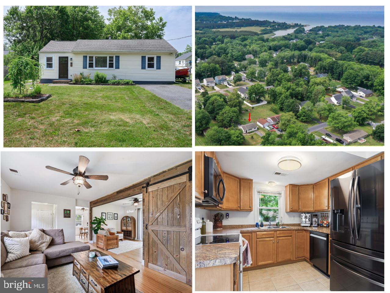 Welcome home to this charming two-bedroom cottage in the water-privileged community of Kent Island Estates, where affordability meets coastal charm! Enjoy a relaxed lifestyle with nearby water access, community amenities, and all the comforts of a cozy home. A rare opportunity to own an affordable slice of waterfront community living, whether you're seeking a full-time residence, weekend getaway, or investment property.  Members of Kent Island Estates enjoy access to two private waterfront parks and a community beach along the Chesapeake Bay, perfect for soaking in stunning sunsets, fishing, kayaking, or simply embracing the waterfront lifestyle. Outdoor enthusiasts will appreciate being just steps from the South Island Trail, a scenic 7-mile trail stretching from Matapeake State Park to the Romancoke Fishing Pier, offering endless opportunities for walking, running, and biking. Conveniently located just minutes from Blue Heron Golf Course, waterfront dining, marinas, and all that Kent Island has to offer. Don't miss your chance to enjoy the best of Eastern Shore living at an exceptional value!