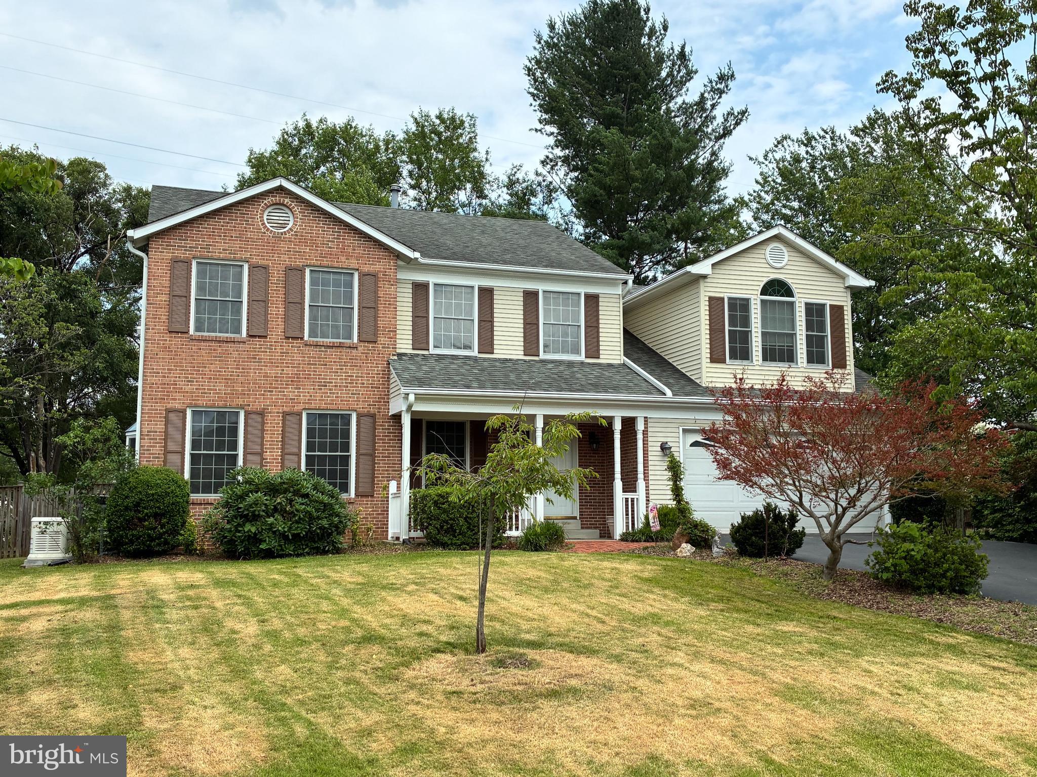 COMING SOON!!! Beautifully updated brick-front colonial just steps from Cherry Valley Park and Cashell Elementary! This beautifully maintained 4-bedroom, 2 full and 2 half bath home offers the perfect combination of space, comfort, and location. Inside you'll find hardwood floors throughout much of the home, fresh interior and exterior paint, and a spacious floor plan designed for everyday living and entertaining. The sunken family room features a cozy wood-burning stove, while the expanded owner's suite includes a private sitting room or home office and two walk-in closets. The finished lower level provides additional living space, a convenient half bath, and plenty of storage. Outside, enjoy a private, fenced backyard complete with mature landscaping, an oversized storage shed, and plenty of room to relax or entertain. Additional highlights include a two-car garage, newer 30-year architectural shingle roof, and numerous updates throughout. Ideally located just minutes from shopping, restaurants, commuter routes, and all that Olney has to offer. Professional photos coming soon—this is one you won't want to miss!