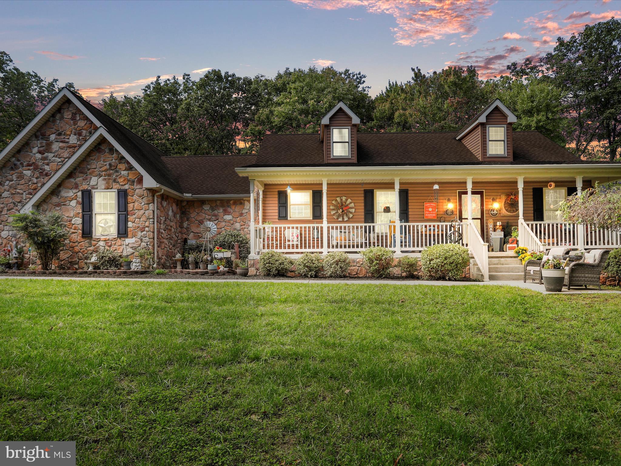 Welcome to your dream retreat! Nestled on a stunning 6.78-acre lot, this lovely 3-bedroom, 2-bathroom ranch-style home offers the perfect blend of comfort and nature. Step inside to discover a spacious and inviting layout that’s perfect for family living and entertaining. The bright and airy living room flows seamlessly into a modern kitchen with ample counter space and a charming dining area. Plus, enjoy the convenience of a fully finished basement, offering additional living space and endless possibilities for recreation or relaxation. Outside, the expansive grounds are a true highlight. Enjoy hosting gatherings in the large pavilion, ideal for parties, barbecues, or simply soaking up the serene surroundings. With both an attached garage and a detached garage, you’ll have plenty of storage for vehicles, tools, and toys.
This property is a rare find, offering tranquility and the opportunity to embrace outdoor living. Whether you're looking to create your own garden, explore nature trails, or simply enjoy the peace and quiet, this home has it all. Don’t miss your chance to own this picturesque slice of paradise! Schedule your showing today and start envisioning your life in this beautiful home!