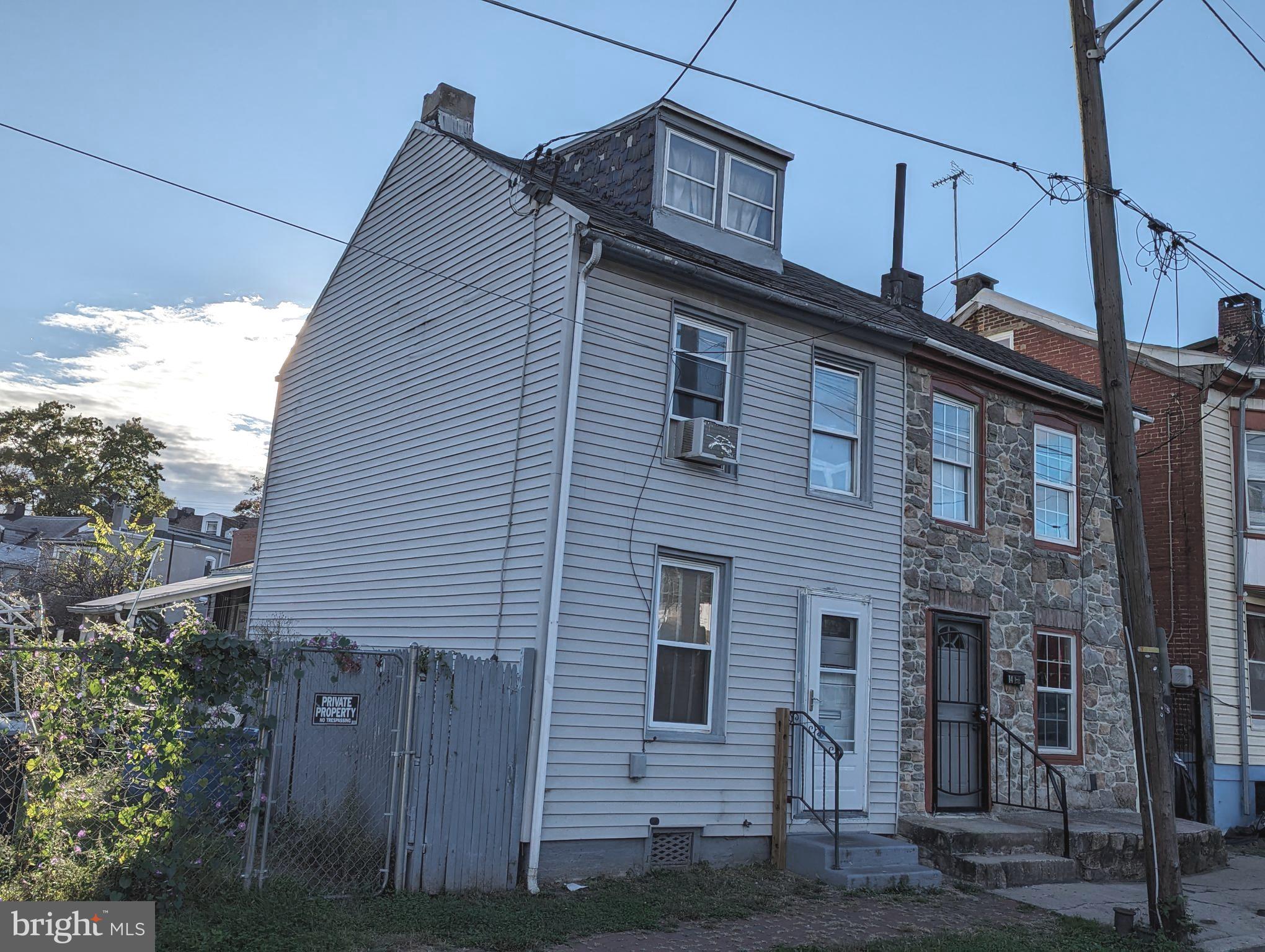 House and a total of three lots being sold as package deal! 16 Neversink St is the home, and the lots addressees are 18, 22 and 24 Neversink St in a quiet location in South Reading. Lots are 1,306 Sq Ft (.03 AC), 2,178 Sq Ft (.05 AC), and 2,178 Sq Ft (.05 AC). Note that another vacant lot lay between 18 and 22 Neversink St that is NOT included in this sale. Great opportunity for your vision! Great investor opportunity!