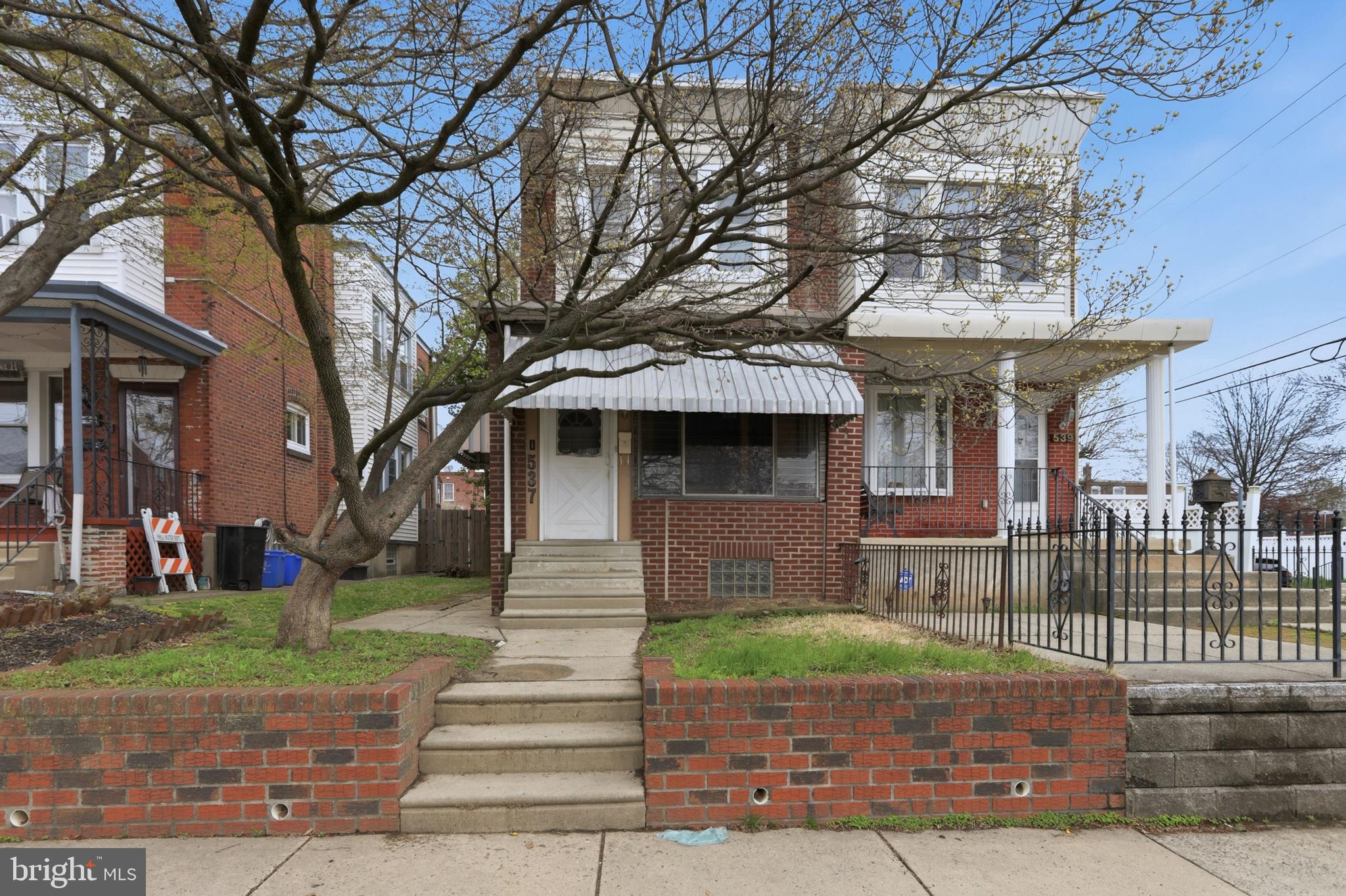 Handyman Special with built-in equity! Welcome to 537 Robbins Street, a prime value-add opportunity in Northeast Philadelphia perfect for investors or savvy buyers ready to add their own touch. This twin home features a bright living room, spacious dining area, well-sized kitchen, and an enclosed back porch on the main level; upstairs offers three generously sized bedrooms and a full bathroom, while the large full basement provides endless potential for storage or finishing. A standout feature is the oversized backyard—rare for Philadelphia—offering great space for outdoor enjoyment or future expansion. Conveniently located in an established neighborhood close to parks, schools, shopping, public transportation, and major commuter routes, this property is ideal as a fix-and-flip, rental, or primary residence. Being sold strictly as-is, with buyer responsible for U&O if required—don’t miss this opportunity, schedule your private showing today!