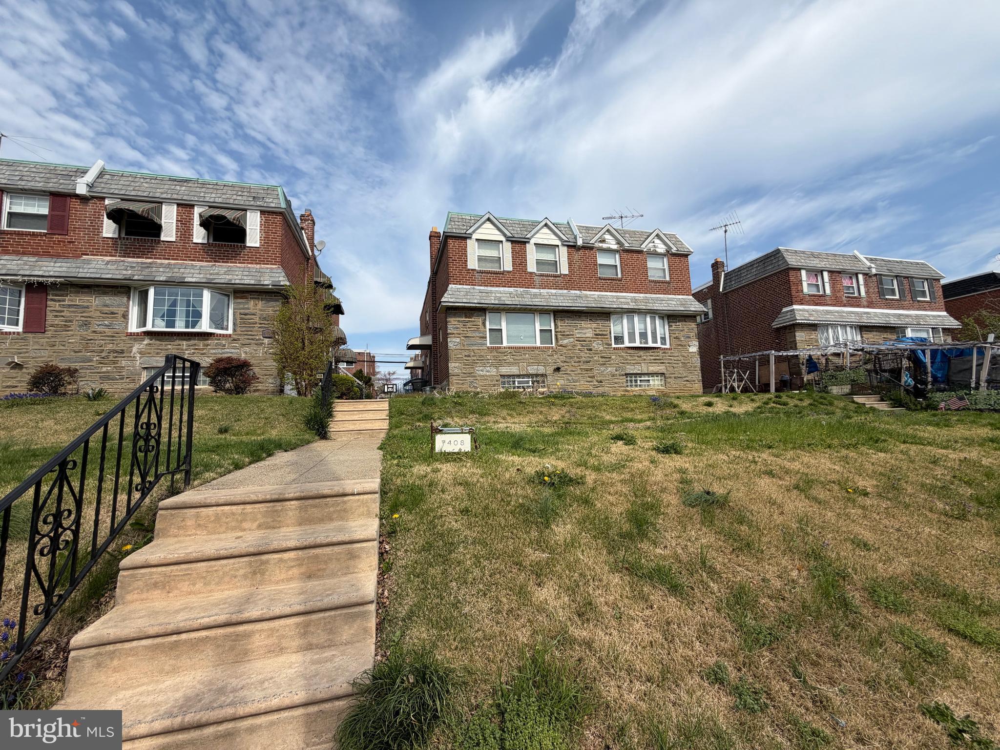 Welcome to this spacious 3 bedroom, 2.5-bathroom stone/brick twin located in the much sought after neighborhood of Sandyford Park!  Currently occupied by great tenants. First floor features a spacious living room, formal dining room and an eat-in kitchen. Second Floor features 3 spacious bedrooms with ample closet space and a 3-piece ceramic tile bathroom & a master bath.  Finished lower level w/powder room,  recreation space, laundry area & attached one car garage. Property is conveniently located near public transportation, I-95, Roosevelt Blvd and shopping mall.  Schedule your appointment today!
