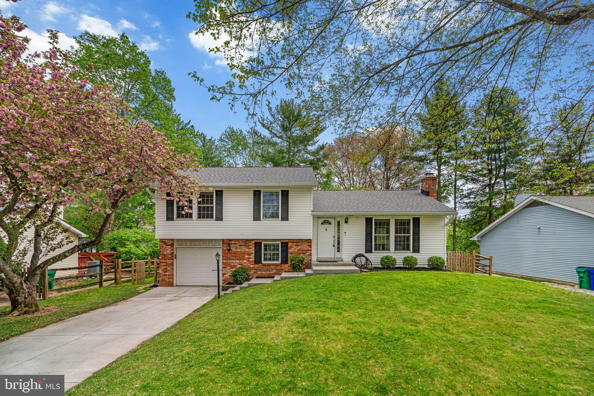 FINAL AND BEST OFFERS DUE 4/28 by 12pm! Welcome to this well-maintained 3-bedroom home featuring an inviting open-concept floor plan on the main level. Enjoy hardwood floors, abundant natural light, and neutral paint throughout. The spacious kitchen offers Corian countertops, a tile backsplash, a bi-level center island with barstool seating, and stainless steel appliances including a gas range with microwave range hood. The cozy family room with a wood-burning fireplace creates a warm and inviting atmosphere.

Upstairs, you'll find a full hallway bath with stylish tile flooring and three comfortable bedrooms, including an owner's suite with a private ensuite bath. The finished lower level provides flexible space for a second family room or media room, a home office nook, and sliding door access to a patio and a fully fenced backyard with a convenient storage shed.

This home has seen numerous updates over the years, including a new roof in 2019, new HVAC system and shed in 2021, and a new fence in 2022. In 2023, MD Energy Audit-recommended upgrades were completed, including added insulation, sealed leaks, updated bathroom ventilation systems, and in 2024, a new furnace, water heater, and oven were installed.

Featuring a 1-car garage and an ideal location along the community path, just a short distance to Hawthorn Park, this home combines comfort, charm, and convenience in one exceptional package.
