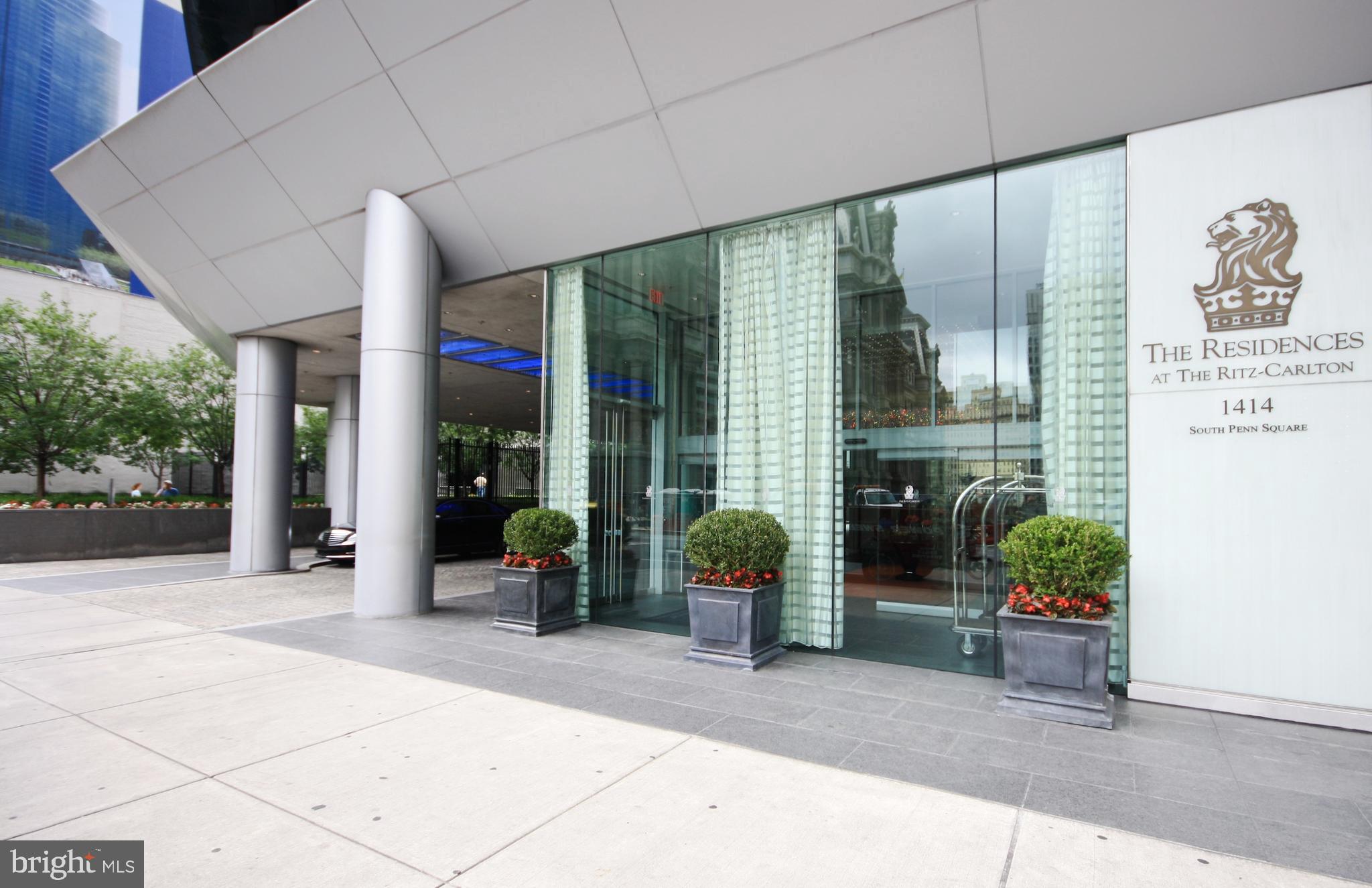 This exceptional corner two bedroom, two and a half bath residence commands breathtaking, front row views of City Hall and the world-renowned Dilworth Plaza, and is a rare offering in one of Philadelphia's most prestigious addresses. Perfectly situated in the Rittenhouse and Avenue of the Arts area, this pet friendly, premier residence is just steps from fine dining, world-renowned cultural destinations, exclusive shopping, exciting nightlife, highly acclaimed medical institutions, and major transportation.