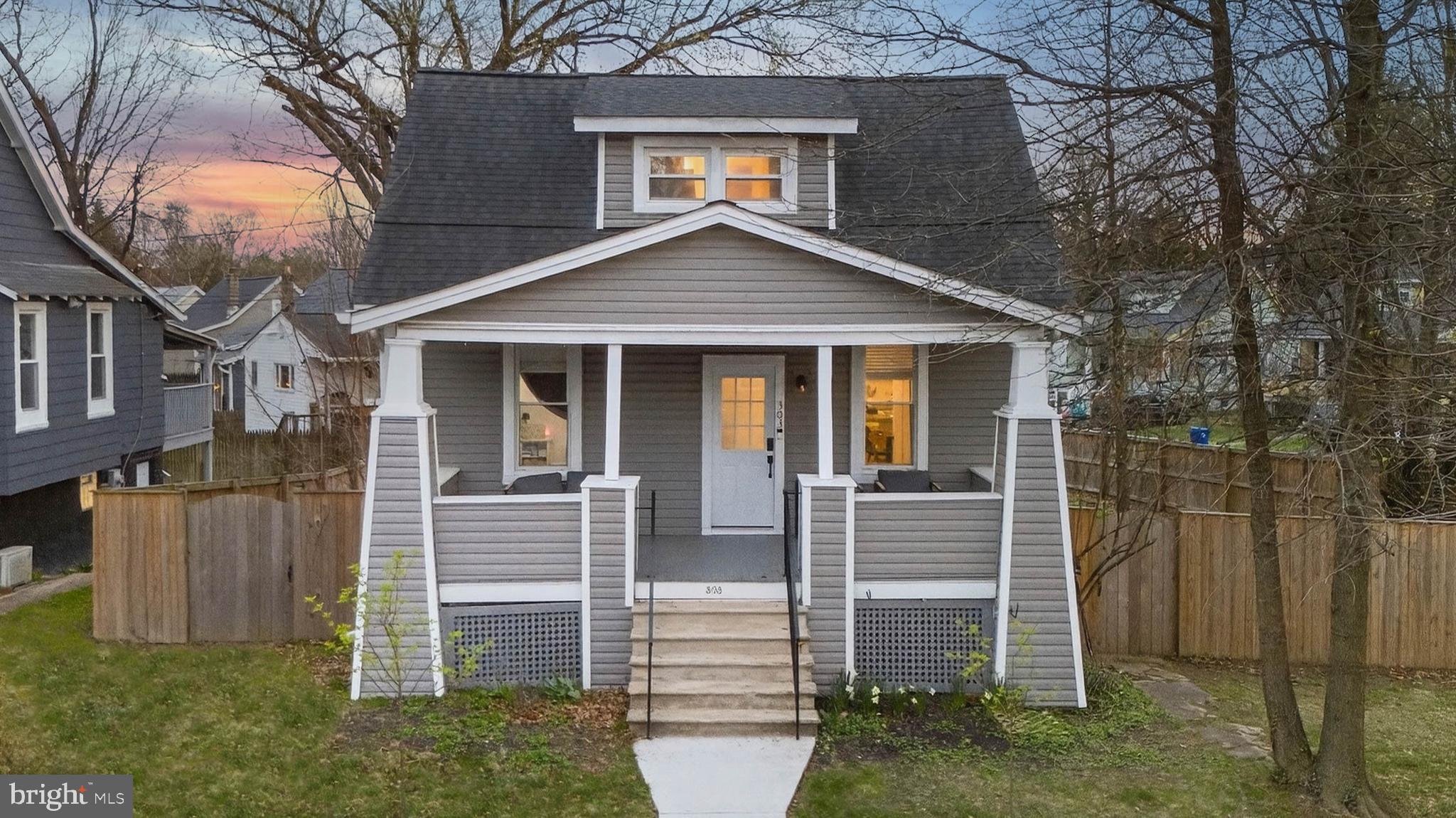 ESSENCE
Live authentically. Colonial bungalow on a corner lot, freshly reimagined without losing its soul — tapered white columns, a gambrel roofline, and a deep covered porch that practically demands a morning coffee and nowhere to be. Hardwood floors span across bright, open rooms that unspool naturally — living area to dining nook to a chef's kitchen that means business. The primary suite is a genuine retreat: sloped ceilings, a walk-in, and a bathroom renovated with real intention. Freestanding soaking tub, gridded glass shower, double vanity, and matte black fixtures that pull it all together. The finished lower level provides a second living area, additional closets, and direct access to a fenced-in yard with mature trees overhead and a back deck connecting it all. Cultivate your existence. The art of uniting human and home.

LOCAL FLAVOR AND PROVISIONS
Grocery shopping at Whole Foods Market. Favorite in town dining at Charleston Restaurant, Petit Louis Bistro, Ce-Ce's, Woodberry Tavern and Clavel. 

OUTINGS AND LEISURES
If you love the outdoors… Overlooking the scenic Lake Roland is 500 acres of park, two historic sites and a rare environmentally-sensitive ecosystem home to many endangered species of flora and fauna. Hiking trails fan out from the nature center, picnic pavilions, playground and Paw Point Dog Park. Convenient to the BMA and The Walter's Art Museum, and the American Visionary Arts Museum. Walk through Wyman Park Dell or visit the Sherwood Gardens for spring tulip viewing.

PROXIMITY
Easy access to the I-83 on ramp, about 13 minutes to Hampden. Downtown Baltimore's Inner Harbor and the National Aquarium are about 20-30 minutes away. Johns Hopkins Hospital is about 23 minutes away. Approximately 42 minutes to BWI and 17 minutes to Penn Station. 

REGION
This area is a vibrant, diverse hub home to the Baltimore Museum of Art and the Johns Hopkins University Homewood campus.