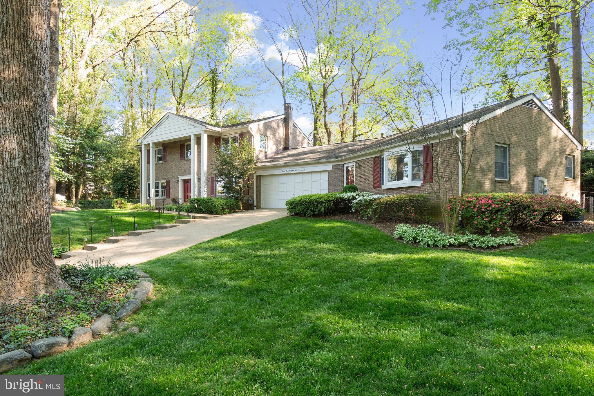 Today we lowered the price to $985,000.  Seller has purchased from an original owner who had taken great care of the home.  When an elderly parent moved in with them they added a very tastefully designed apartment complete with a kitchen and independent utilities.  They also added a screened porch.  LL has 1 BR full Bath and large Recreation Rm. It also has a large 24.7 x 13.1 furnace, hobby and storage room.   Several rooms have been recently painted in ever popular edgecomb grey. The large side yard to the right of the garage is great for swing set or soccer games.