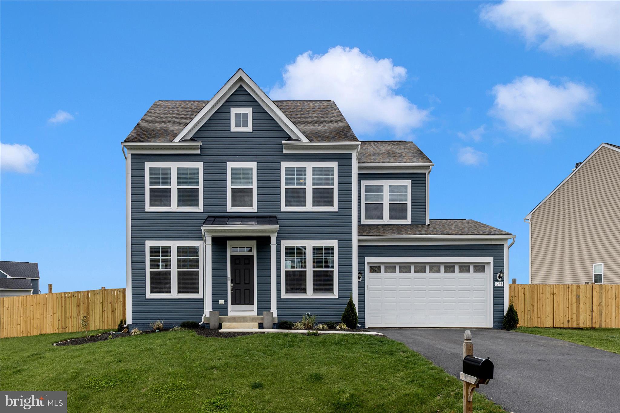 Welcome to this stunning home, which has been built to suit todays lifestyle with thoughtful details and unique accents. The warm inviting main level includes crown molding in the dinning and living rooms. The natural light filled kitchen greets you with an oversized 8'x3' kitchen Island, featuring soft close cabinets, beautiful stainless appliances, and a custom made 6'x12' space that can serve as either a walk-in pantry or mud room. The spacious upstairs primary suite includes an en-suite spa like bathroom wth duel shower heads, and two generous walk-in closets. This four bedroom home was built in 2024, and includes beautiful modern touches and conveniences. The oversized bedrooms and walk-in closets are a dream. The basement currently features a bathroom rough-in, along with other improvements. The backyard is fully fenced in with 6' privacy fencing. Don't miss the opportunity to experience this beautiful home for yourself!