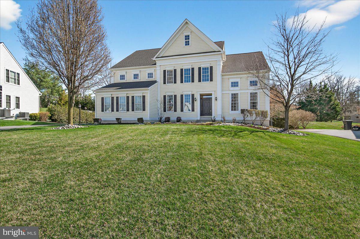 Nestled in the prestigious Royal Oaks community, this exquisite Colonial residence offers a harmonious blend of luxury and comfort. Spanning an impressive 6,226 square feet, this home is designed for those who appreciate the finer things in life. Step inside to discover a thoughtfully crafted layout featuring five spacious bedrooms and five full bathrooms, complemented by two elegant half baths. The heart of the home boasts a cozy gas fireplace, perfect for intimate gatherings or quiet evenings. The fully finished daylight basement, with its LVP floors and walkout access, provides endless possibilities for entertainment or relaxation. The gourmet kitchen is a chef's dream, seamlessly connecting to inviting living spaces adorned with rich hardwood and ceramic tile flooring. Natural light floods the home through well-placed windows, enhancing the warm ambiance throughout. Outside, the professionally landscaped 0.75-acre lot offers ample space for outdoor activities and backs up to North Alley which provides walkable access to Main St which houses coffee shops, antique shops, restaurants and more. This home is also walkable to New Market Elementary and New Market Middle school. The side-entry 3-car oversized garage ensure convenience and ease. This home features a new roof in 2018, fresh neutral paint, new dishwasher, and new washer and dryer in 2025 and has been meticulously cared for by the original owners. Experience the exclusive lifestyle that comes with living in Royal Oaks, where luxury meets comfort in every detail. This home is not just a place to live; it's a sanctuary waiting to embrace you.