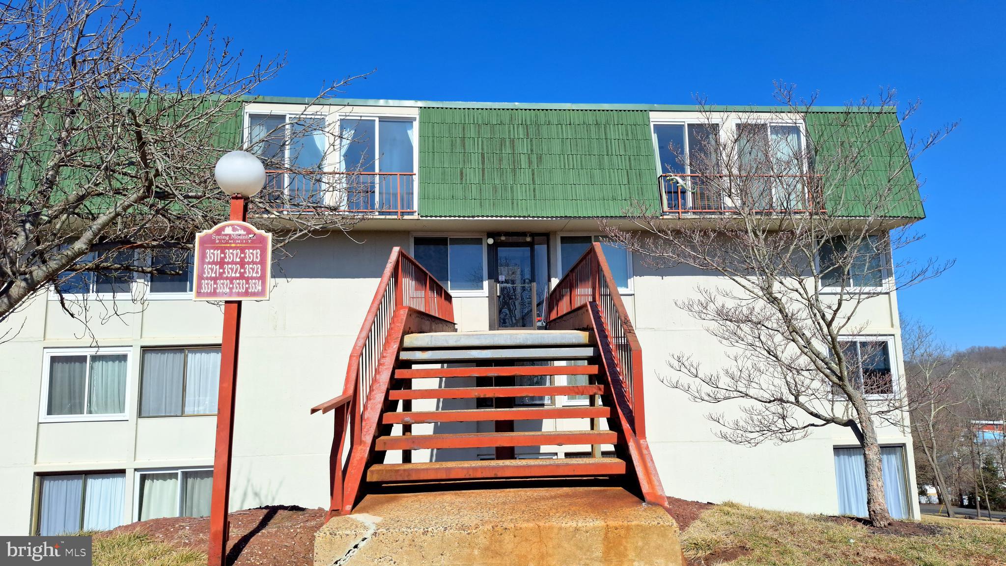 Spacious 2nd floor, 3 bedroom, 2 bathroom condo in the highly rated Perkiomen Valley School District. Walk up a few steps and enter the front door. This unit is located on the main level of the building. Enter this home and find an open floor plan. A large living room with floor to ceiling sliding doors brightens up the room and leads out to an oversized balcony. The living room also offers a dining area with a ceiling fan. Located off of the living room is the master bedroom suite which also has access to the balcony through another set of sliding doors. The master bedroom has two closets and an ensuite bathroom with a shower tub. Down the hallway is an eat-in kitchen. The kitchen offers a refrigerator, stove, dishwasher, microwave, lots of cabinets and countertop space. The peninsula has an overhang which provides room for several stools. Further down the hall you will find two additional bedrooms, including one with a private entry. A full bathroom with stall shower can be accessed from the hall. Completing the home is an in-unit washer and dryer for added convenience. Lots of parking available and located minutes from Main Street. Utilities are included in the rent (water, sewer, electricity, heat and air conditioning). The home will be freshly painted, so you can move right in for maintenance free living (owner pays association fees which include lawn care, snow removal and trash removal). First month and 1 month security deposit due at lease signing. HOA does not permit dogs. Cats ok. Section 8 applicants accepted.