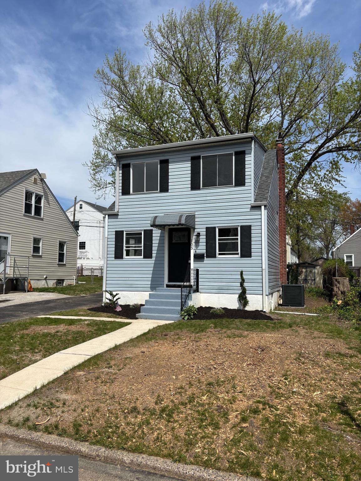Newly renovated single home located on a quiet street in Prospect Park. This home offers a new roof, new deck and large rear fenced in yard on the exterior. The first floor offers luxury waterproof floors, high hat lighting, new half bathroom and a new kitchen with new stainless steel appliances finished with calacatta countertops. The second floor is finished with new carpet, high hat lighting and a full hall bath with new tile, tub and vanity. The basement is fully finished with a storage area and laundry. The HVAC system is new along with the hot water heater. This home is a must see.