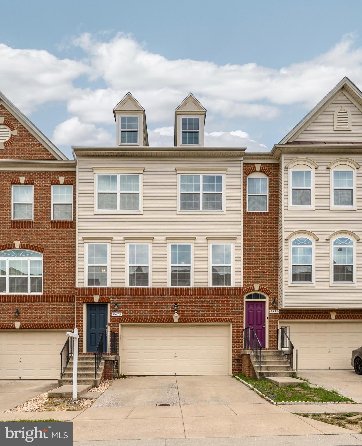**Open house Saturday and Sunday 1-3PM**Perfect opportunity to own this gorgeous LUXURY town home in the Fieldstone community of Laurel. This spacious home features 3 bedrooms, 2 full and 2 half bathrooms, 2 car garage and over 2400-SF living space! The main level features beautiful lvp flooring throughout, a spacious living room with built in fireplace, kitchen with granite counters, stainless steel appliances and deck perfect for entertaining. The lower level features the family room and half bathroom. The upper level has a primary bedroom with vaulted ceilings, walk-in closet and an updated primary bathroom with heated floors, dual vanity sinks, stand alone tub and separate shower. The upper level also has 2 additional spacious bedrooms, full bathroom with dual vanity sinks and full size washer and dryer(new). This home also has a new roof. The beautifully landscaped community has a pool, clubhouse and tot lot. All this AND conveniently located near plenty of shops, entertainment, Laurel Towne Centre, Fort Meade Army Base, NSA, MARC train, major routes 295, 32, route 1, 216, 95, and ICC. Don't let this one get away. Call TODAY to schedule a tour before its GONE.