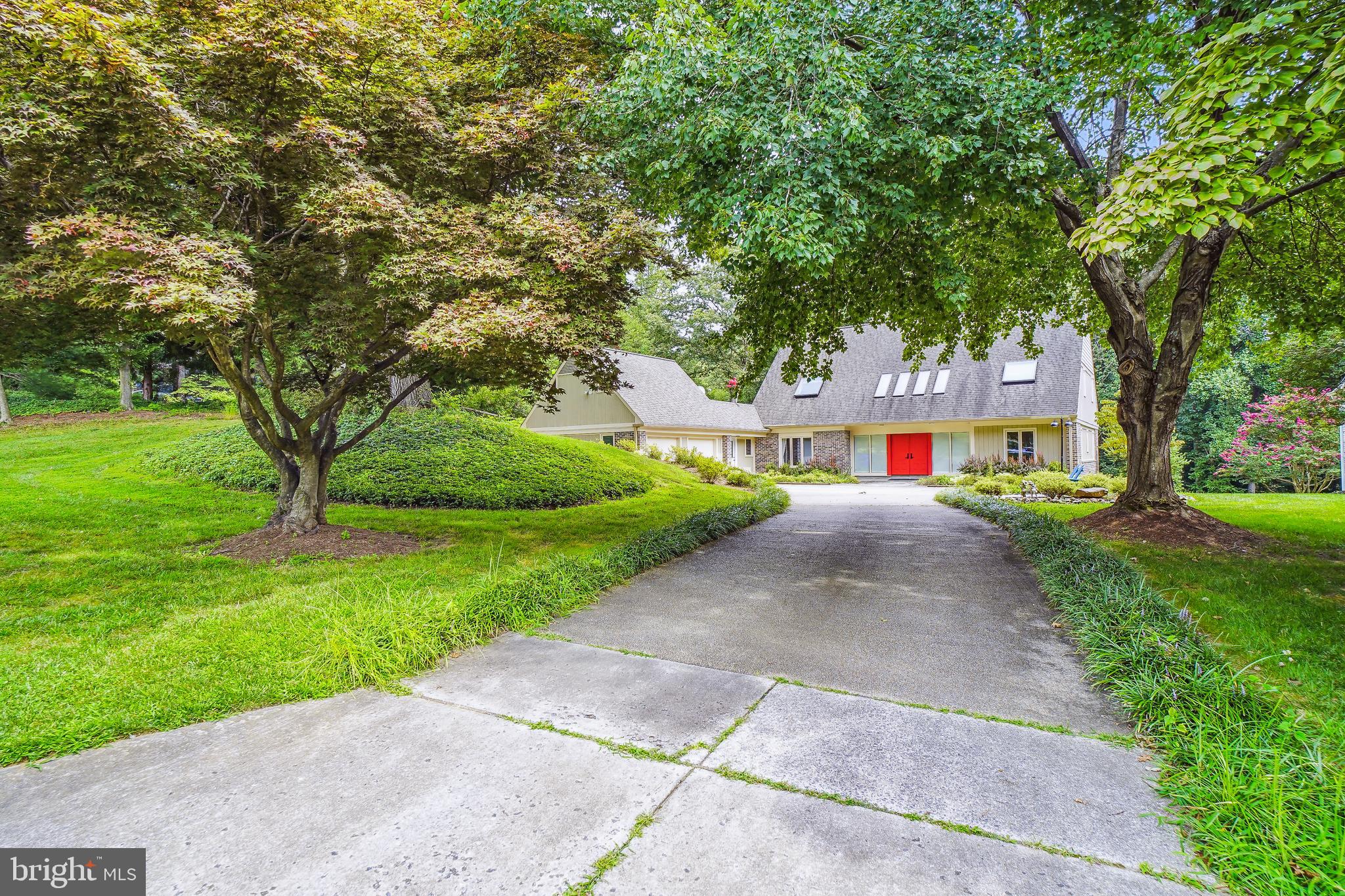 Stunning, updated, custom-built contemporary .