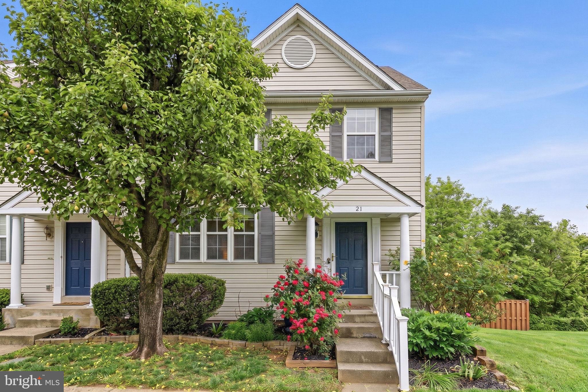 ***LOCATION LOCATION LOCATION*** COMING SOON 7/16/26
Welcome to this beautifully maintained end-unit townhome, with nearly 2,400+/- finished sqft., offering 3 bedrooms, 3.5 bathrooms, abundant natural light, and extra living space in one of Warrenton's convenient locations. Enter on the main level where you'll find an inviting layout that flows seamlessly into the spacious kitchen featuring additional cabinetry compared to similar models, updated pendant lighting, stylish backsplash, and plenty of workspace for cooking and entertaining.

The bright dining and living areas lead to a large rear deck, creating the perfect space for grilling, relaxing, or enjoying your morning coffee. The fully fenced backyard offers privacy, while the walkout lower level provides plenty of flexible living space ideal for a recreation room, home office, gym, or guest suite with convenient outdoor access. 

Upstairs, the spacious primary suite offers a peaceful retreat complete with French doors leading to the en-suite bathroom, featuring dual vanities, a soaking tub, separate shower, and private water closet. Two additional bedrooms and another full bath complete the upper level.

Recent improvements include: Roof (2019), Refrigerator (2019), Stove & Vent Hood (2020), HVAC & Furnace (2020), Washer (2022), Updated Kitchen Sink (2024), Garbage Disposal (2025), Nest Thermostat, Carpet (2026), Updated Lighting, Towel Bars, Backsplash, and Humidifier. Hampton Bay patio table and chairs convey. Freezer and mini refrigerator do not convey.

Conveniently located just minutes from Old Town Warrenton, shopping, restaurants, schools, and Fauquier Hospital, with easy access to Route 29, Route 15, and Route 17 for commuting. Enjoy nearby local favorites including boutique shopping, breweries, wineries, parks, the Warrenton Greenway Trail, and community events throughout the year.

Don't miss your opportunity to own this move-in ready end-unit townhome that combines comfort, convenience, and an ideal location.