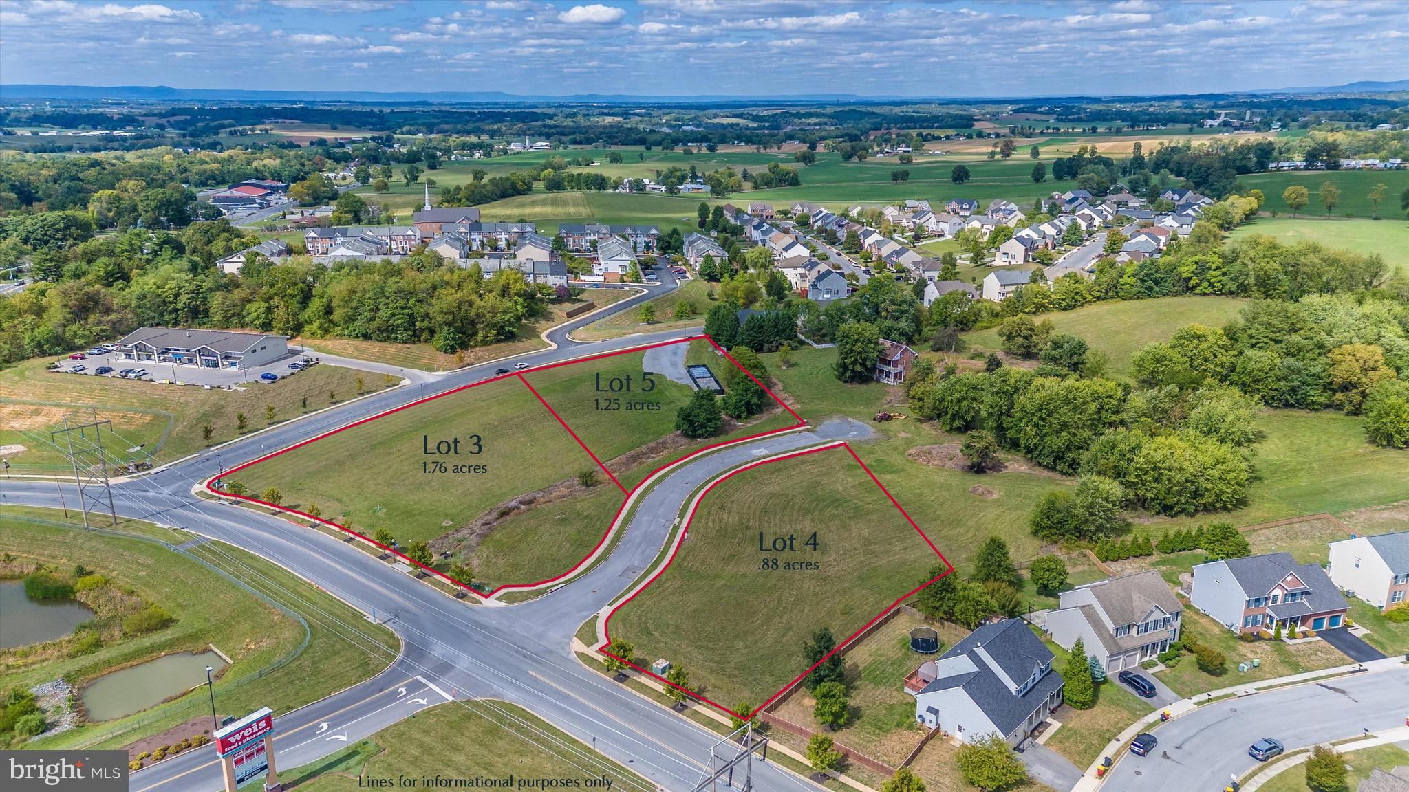 Commercial LOT 4: This 0.88-acre corner lot is a rare opportunity to get in on before the APPROVED future Chase Six BLVD extension to route 66 is complete.  Chase Six BLVD will connect route 66 to ALT route 40 creating a much desired bypass.  That extension will make a high traffic intersection right in front of the commercial lots that are available.  3 total lots available, please reference Lot 5 and Lot 3 as well.