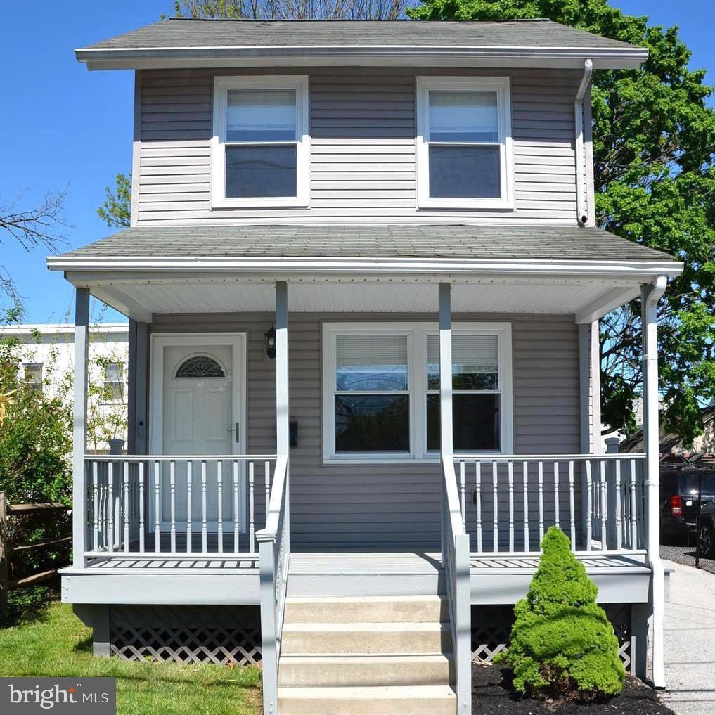 Located in central Bryn Mawr within the award-winning Radnor Township School District, 713 Miller Street offers a recently renovated single-family home with a convenient Main Line location. The first floor features an open-concept layout with hardwood floors, combining a spacious living area, dining space, and a modern kitchen updated in 2020 with gas cooking, ample counter space, and storage. A full bathroom with stall shower is also on the main level.
Upstairs includes three bedrooms with hardwood flooring and a hall bath with tub/shower. Updated windows provide natural light and improved efficiency. The basement adds functional space with laundry and additional storage potential.
Outdoor features include a back door leading to a semi-fenced-in yard, a storage shed, and a long private driveway offering off-street parking for multiple vehicles.
Positioned near everyday amenities including Starbucks, ACME Markets, Bryn Mawr Hospital, and local dining and retail along Lancaster Avenue, with convenient access to both the R5 regional rail line and the Norristown High Speed Line, as well as the Bryn Mawr Farmers Market.   Schedule your appointment today to see this great home in Radnor School District! Showings start Friday.