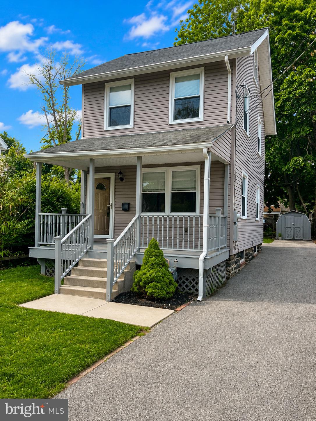 Located in central Bryn Mawr within the award-winning Radnor Township School District, 713 Miller Street offers a recently renovated single-family home with a convenient Main Line location. The first floor features an open-concept layout with hardwood floors, combining a spacious living area, dining space, and a modern kitchen updated in 2020 with gas cooking, ample counter space, and storage. A full bathroom with stall shower is also on the main level.
Upstairs includes three bedrooms with hardwood flooring and a hall bath with tub/shower. Updated windows provide natural light and improved efficiency. The basement adds functional space with laundry and additional storage potential.
Outdoor features include a back door leading to a semi-fenced-in yard, a storage shed, and a long private driveway offering off-street parking for multiple vehicles.
Positioned near everyday amenities including Starbucks, ACME Markets, Bryn Mawr Hospital, and local dining and retail along Lancaster Avenue, with convenient access to both the R5 regional rail line and the Norristown High Speed Line, as well as the Bryn Mawr Farmers Market.   Schedule your appointment today to see this great home in Radnor School District! Showings start Friday.