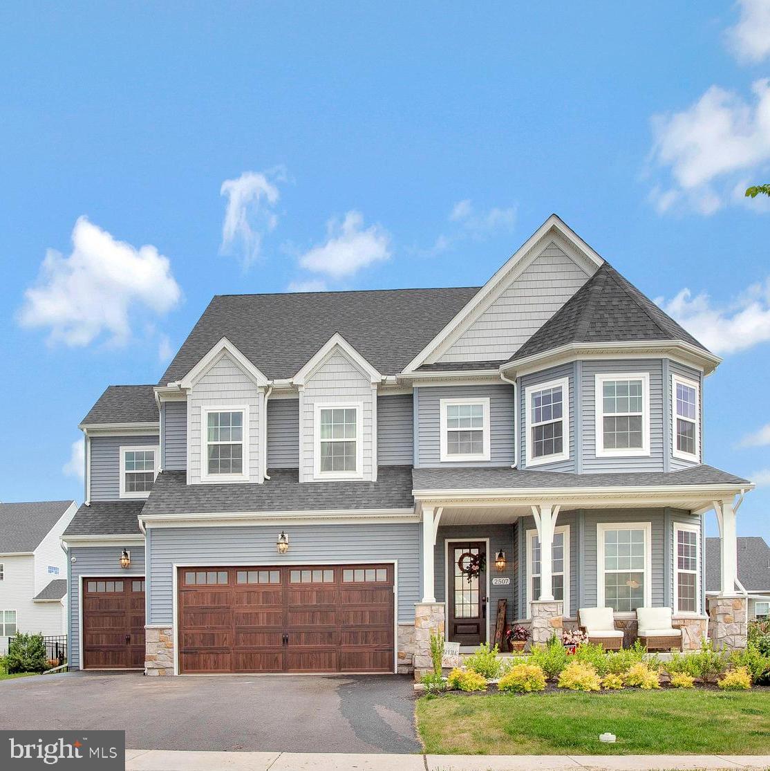 Welcome to Kellerton Estates! This Covington-Heritage model is move-in ready. It features a meticulously crafted, custom-built home that epitomizes luxurious living. With impeccable attention to detail and a host of impressive upgrades, this residence offers 4 bedrooms with 1 possible(needs closet) and 3.5 bathrooms. It has a two-car garage with an additional attached garage settled at the end of a quiet cul-de-sac. From the moment you enter, you'll be captivated by the 10-ft first-floor ceilings and the lighting choices are modern and unique. The gourmet kitchen is a chef's dream, featuring a double oven, a large gas stove, beautiful quartz counter tops, and an island that features a farm-size sink. This kitchen allows for precise cooking control and culinary excellence. It also features under-cabinet lighting and in-cabinet lighting. The extra-large pantry ensures that all your ingredients and kitchen essentials are organized and easily accessible. No expense has been spared in the creation of this home, as evidenced by the dual HVAC system, which guarantees optimal comfort year-round. You can stay cozy in the winter and cool in the summer, all while enjoying the energy efficiency of this top-of-the-line system. The stone gas fireplace in the family room serves as a focal point, exuding warmth and creating a cozy ambiance for intimate gatherings or relaxing evenings at home. The owner's bedroom offers two large walk-in closets, featuring a convenient laundry room. The owner's bathroom is not one to be missed! The extra-large walk-in shower has unique pebblestone floors with tiled walls, and there's a soaker tub perfect for your spa-like experience. Beyond the interior, this custom-built home offers exceptional outdoor living spaces. The fenced-in backyard provides privacy and security, while the fire pit invites you to gather with loved ones and create lasting memories. Step onto the large composite deck, finished with vinyl, and experience a private oasis where you can unwind and enjoy the serenity of the surroundings. Every aspect of this home has been carefully considered, from the breakfast room where you can start your day bathed in natural light, to the mudroom that keeps your belongings organized and out of sight. Upstairs, the loft area provides a flexible space that can be tailored to your specific needs, whether it be a home office, a cozy reading nook, or a study area for the family. In addition to the remarkable features of the home itself, the neighborhood offers an array of amenities that will exceed your expectations. From the expansive clubhouse with a gym to the large in-ground pool, tennis courts, basketball courts, dog park, playgrounds, and scenic trails, you'll find endless opportunities for recreation and relaxation just steps away from your front door. Don't miss the opportunity to make this exceptional property your own. Schedule a showing today and immerse yourself in the luxury and beauty that awaits you.
