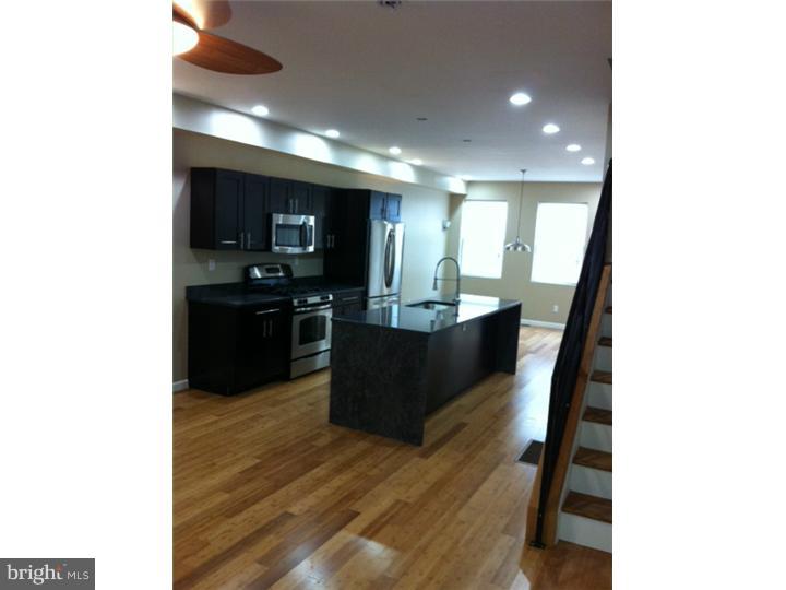 This beautiful fully renovated Fishtown rental with be available March 15. Get in early. This 3 bedroom, 3.5 bath will not last. Excellent for roommates. Large private baths, open layout, roof deck and backyard. Like new construction. 1st floor amenities: Granite counter tops, Stainless steel package including dishwasher & gas stove, Cherry cabinets and outdoor space. $5,700 (first, last & security) to move in. $35 application fee. Photos are from another property and are an example of the completed renovation quality.