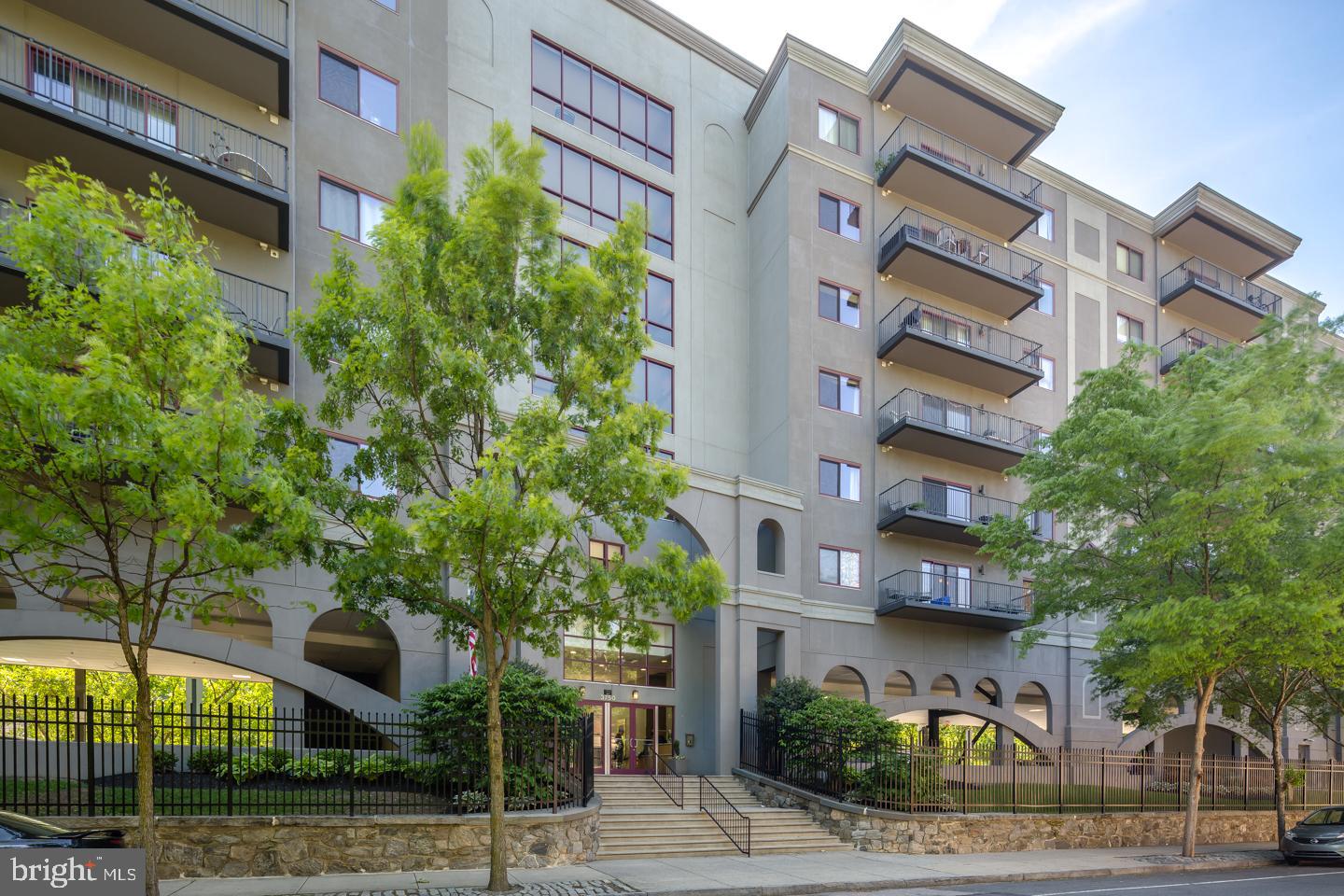 Luxurious Bridge 5 2BR 2BA condo on Main St. in Manayunk. 5th floor with great view. This top floor Unit features 2BR with neutral w/w carpet and ample closet space, 2BA with marble tile, hardwood floors throughout living area, dining room and kithcen. Spacious family room offers sliding glass doors which lead out onto balcony with great view of the town. Kitchen boasts stainless steel appliances, built-in microwave oven, granite countertops, dishwasher and garbage disposal. Stackable washer and dryer in hide-a-way closet. Plenty of natural light shines through the many windows in this unit. Each floor is equipped with fitness facility. Close to public transportation, major routes, shopping, fine eateries, and entertainment. Don't miss the opportunity to live in this beautifully maintained Condominium in Philadelphia's highly desirable neighborhood!