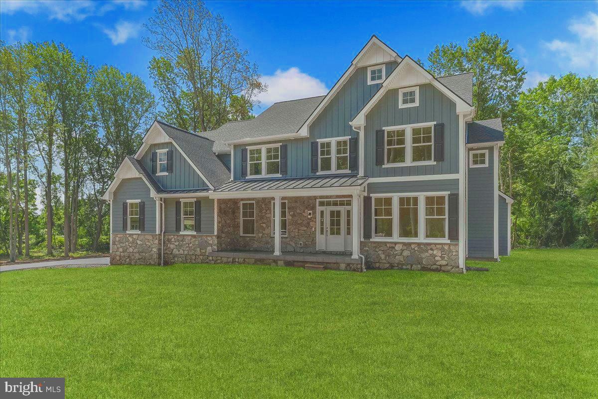 This is another signature project from Alan Mancill, your Hometown Builder with over 45 years of experience delivering custom homes in our community.  Three new homes are conveniently located in Edgmont Township; minutes from Newtown Square, Media and West Chester; with easy access to Philadelphia, Wilmington and NJ. The Septa R-3 rail line station and Riddle Hospital are just up the road. This perfectly serene setting backs up to Township open space and is served by the Rose Tree Media School District.  Here is everything you are looking for in a new home: 4 bedrooms, 4.5 baths, Anderson Windows! Tailored closets; custom kitchen with generous appliance package; covered porch; hearth with gas fireplace; a versatile and practical floor plan of 3800 SqFt with 1500 SqFt of daylight walkout, FINISHED basement. Alan knows how to make your dream of a new home come true. Explore and you will appreciate the value here.