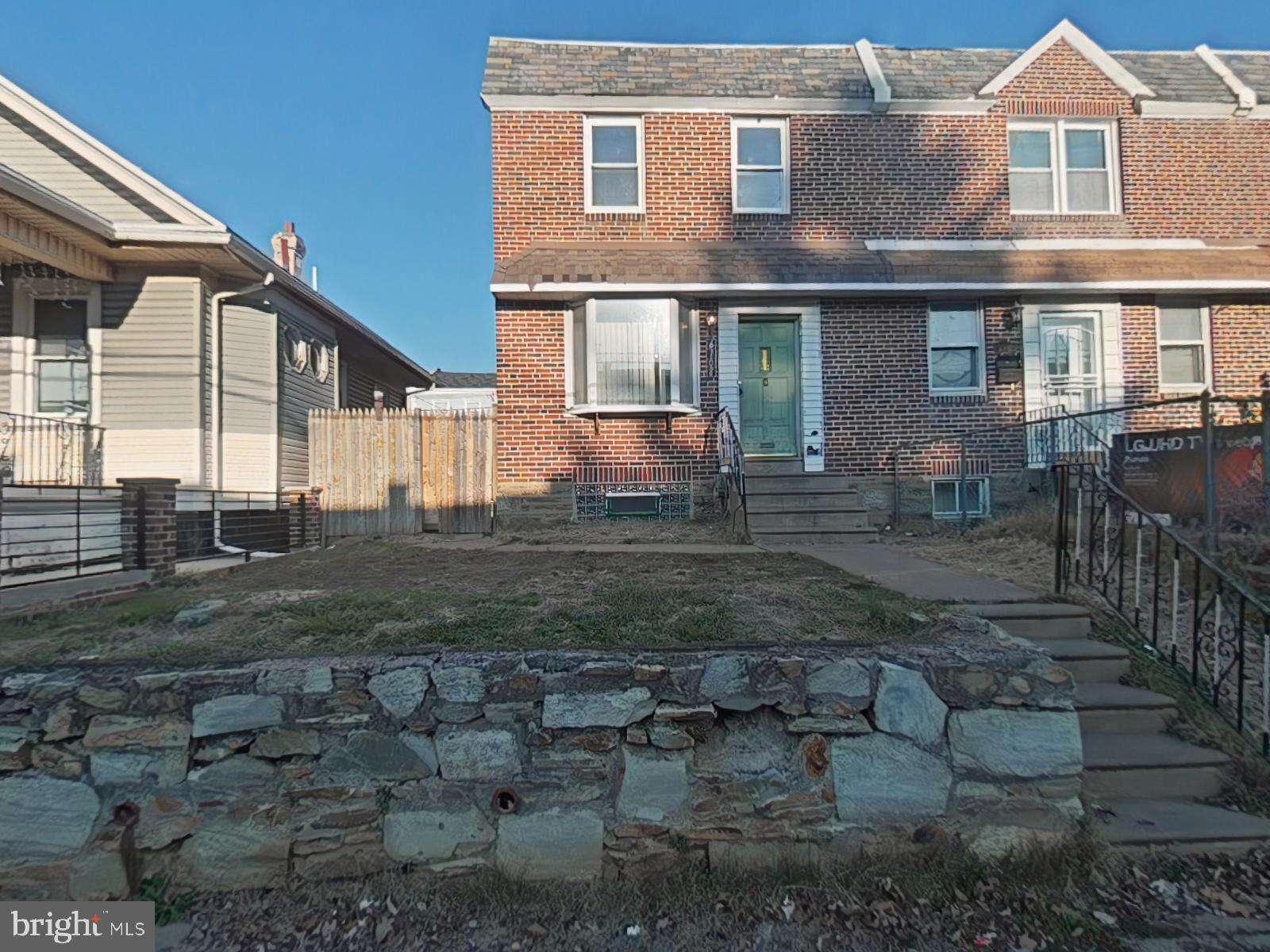 Situated in the Wissinoming neighborhood, this home features 4 bedrooms, one full bathroom, and two half baths. The first floor comprises a living room and dining room combination, a kitchen with access to the rear yard and basement, and a bonus room at the back of the kitchen with an additional half bathroom. Conveniently located near the kitchen is the laundry. Moving upstairs to the second floor, you'll find three bedrooms and one full bathroom. The full and finished basement, which needs some TLC, includes another half bathroom. Customize this home to make it your own or renovate to add to your rental portfolio. The property requires minor renovations to complete the project and transform it into a comfortable home.

 The property is being sold in As-Is Condition.   

Boasting a Walk Score of 81, this area allows for the completion of most errands without the need for a car. A commendable Transit Score of 64 indicates the presence of numerous public transportation options, while the Bike Score of 54 suggests the availability of some biking infrastructure.

Close-by dining options include Perry's Pizzeria, Johnie's Fine Italian Cuisine Restaurant, Chickie's n Pete's, and more.


In the vicinity, you'll find schools such as Harsing Warren G Middle School, Lawton Henry W School, Allen Ethan School, and others.

For your grocery needs, nearby options include Sugar & Spice, Tavares Grocery, Joanie's Deli, and more.

This Property Qualifies for a 10K Grant as it is in the Majority-Minority Census Grant. Can be used for Closing Costs, Buy Rate Down, etc… 100% Forgivable to All Buyers- Not just First Time, reach out for more information. Property qualifies for CRA special financing with 3% down for a conventional loan and no mortgage insurance.