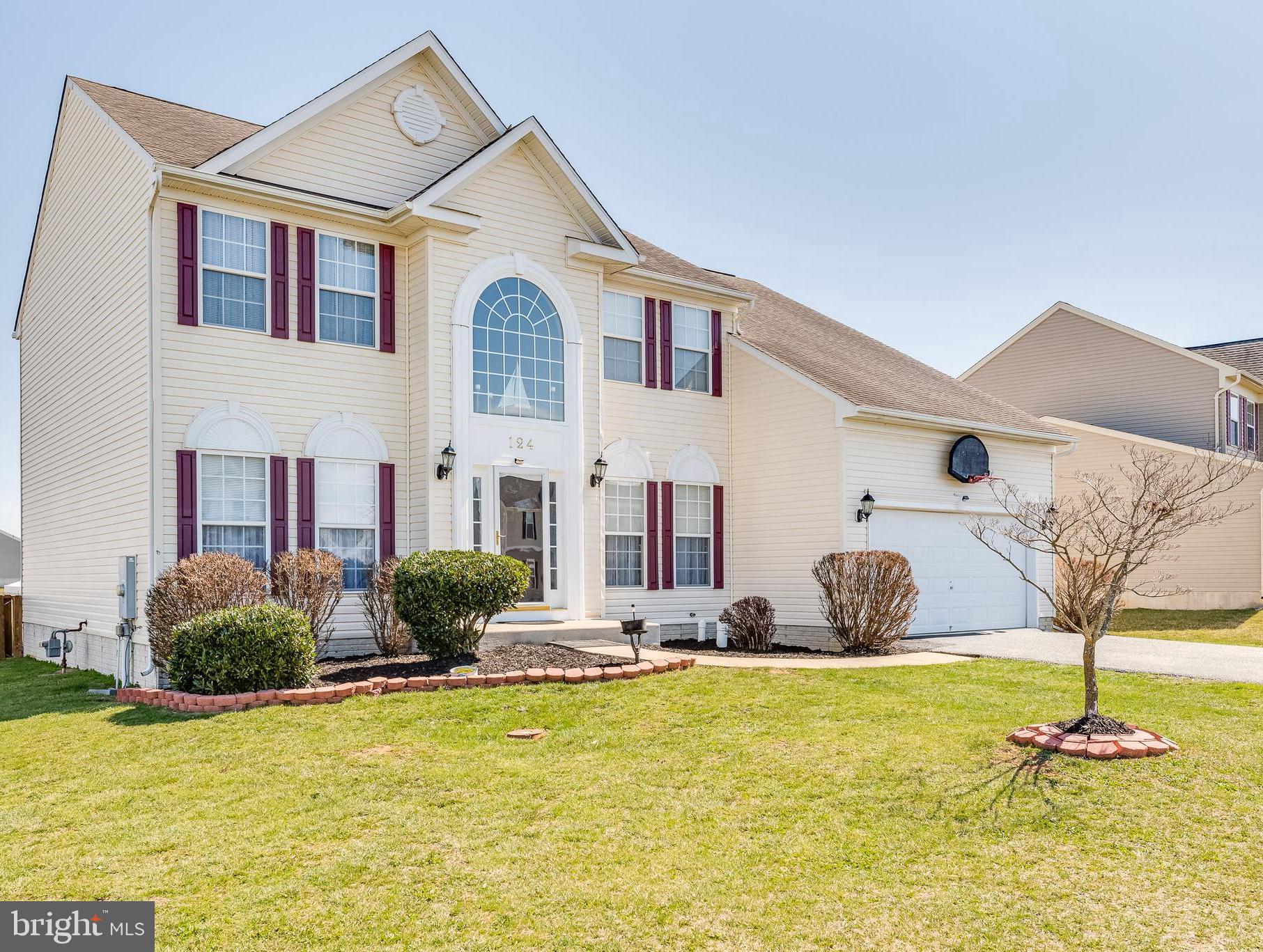 MOTIVATED SELLERS-BRING OFFERS!  PRICE HAS BEEN REDUCED!  Immaculate Colonial  featuring 5 Bedrooms (potential for 6 BR on main level), 3.5 baths with over 4700 finished sq ft with MANY upgrades & Renovations! Main level includes huge Living room with Natural gas fireplace and double stairs overlooking Foyer and Living Room. Another large room off LR could be used as a main level bedroom. Beautifully updated kitchen - Updated Cabinets w/ soft close doors & pull out shelves & lined, new faucets, Coffee Bar installed, Shelving updated in Pantry,  & half bath. Upgraded laminate flooring, porcelain tile. Pocket doors leading to Office. Upper level contains 4 large bedrooms, Large Primary Suite w/ double doors, renovated bathroom & walk in closet w/ built ins. Gorgeous lower level that has been renovated/finished with In-Law Suite potential (Living room/bedroom, full bath & future kitchen (Kitchen area has been plumbed for sink and Fridge. Ready for cabinets & appliances). Natural Gas heat & Central A/C, lrg 70 gallon water heater, sump pump. Spacious back yard featuring a large Trex deck. Over sized 2 car garage with shelving and work shop table. See Features Sheet for many details on each room! Conveniently Located just minutes of I-81/VA line (southern Berkeley Co).  So much space that it truly is a Must See To Appreciate!