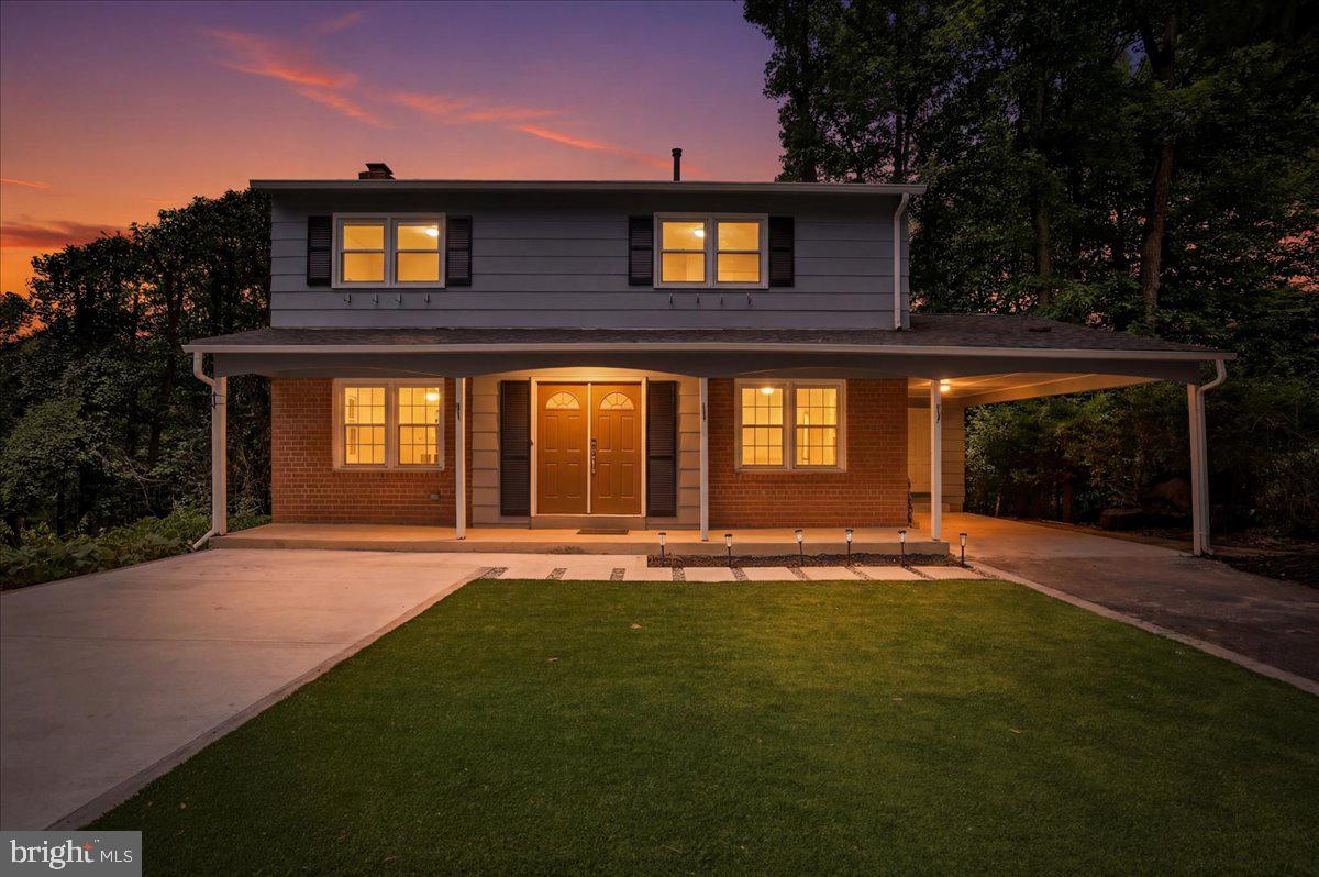 Located in the highly sought-after Orange Hunt Estates community and within the award-winning West Springfield High School Pyramid, this fully renovated 4-bedroom, 3.5-bath colonial is nestled on a quiet cul-de-sac on a near half-acre lot, offering the perfect blend of timeless charm, modern luxury, and an exceptional opportunity in one of Northern Virginia's most desirable neighborhoods.

Boasting over $100,000 in thoughtful renovations, every inch of this home has been updated from top to bottom, allowing you to move in with complete peace of mind. Major upgrades include a stunning designer kitchen featuring custom cabinetry, quartz countertops, a large center island, pantry, and high-end stainless steel appliances (2024), every bathroom has been completely remodeled with stylish, modern finishes (2024), windows (2024), sliding glass door (2024), tankless water heater (2025), fresh paint throughout (2026), LVP flooring (2024), and the HVAC system was replaced in 2021. The thoughtfully designed floor plan offers outstanding functionality. The upper level features four spacious bedrooms and two fully renovated bathrooms, including a comfortable primary suite. The main level includes a welcoming living room, formal dining room, beautifully updated kitchen, breakfast area, convenient half bath, and an enclosed sunroom perfect for relaxing year-round. The finished walkout lower level provides incredible flexibility with a large recreation/living area, separate den, full bathroom, and a kitchenette—ideal for guests, extended family, a home office, or additional entertaining space.

Outside, the improvements continue. The front yard has been professionally redesigned with attractive landscaping, low-maintenance turf, and a concrete patio that enhances curb appeal while minimizing upkeep. The expansive backyard deck has been newly refinished, creating the perfect outdoor space for entertaining, grilling, or enjoying quiet evenings.

The location is truly exceptional. Commuters will appreciate easy access to Fairfax County Parkway, I-95, I-395, I-495 (Capital Beltway), and the Franconia–Springfield Parkway, making travel throughout Northern Virginia simple. Arlington, the Pentagon, Fort Belvoir, and downtown Washington, D.C. are all within a convenient commute.

Residents enjoy being just minutes from Springfield Town Center, Burke Centre Shopping Center, Old Keene Mill Shopping Center, Trader Joe's, Whole Foods, Giant, Safeway, Costco, restaurants, parks, and everyday conveniences. Nearby recreation includes Lake Accotink Park, South Run Recreation Center, numerous walking trails, and community amenities that make Orange Hunt Estates one of Springfield's most beloved neighborhoods.

Don't miss the opportunity to own a fully renovated home in an unbeatable location, offering outstanding schools, modern upgrades, exceptional commuter convenience, and incredible value.

Agent has an ownership interest in the property.