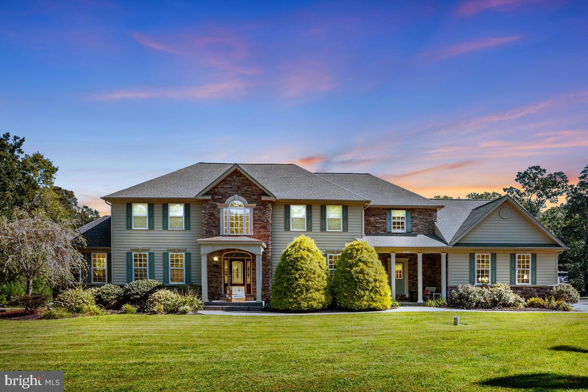 APPRAISED FOR 1.38!!   Welcome to 4250 Hidden Creek Road in Port Republic, where you will live a lifestyle you’ve truly dreamed of! Opportunities like this do not become available often!   This estate style custom colonial home is just shy of 8,000 square feet and is situated at the end of a cul-de-sac on a private home site backing to community space for optimum privacy!  To say this inside of this home is wide open with top notch finishes would truly be an understatement.  Upon entry you will be blown away by the gorgeous light filled two story foyer and a panoramic view of your first floor, which offers Brazilian hardwood flooring, a first floor solarium with serene views, separated by a gas fireplace and formal living room.  The dining room is perfect for large family gatherings and there is a butler’s pantry/bar between the kitchen and dining room! You won’t want to leave your gourmet eat-in kitchen with high end stainless steel appliances, to include a gas cook-top with range hood, oversized center island/breakfast bar, and freshly painted cabinets!  Off the kitchen is massive step-down family room with pellet stove!  The main level also offers a very spacious mud-room with built-in cabinets, ceramic flooring, and separate entry from the front of the home, as well as access to a side load 3 car garage with professionally painted floors!  The upper level offers a private owner’s suite featuring a double door entry to a sitting room, tray ceiling, and leads to a hotel and spa like bathroom with a floor to ceiling oversized ceramic shower with dual shower heads, separate soaking tub, and a walk-in closet with custom built-ins and plenty of natural light!  The additional bedrooms are very spacious and offer a buddy bath and an additional private bath!  The basement has recently been redone and every square inch is perfect!  There is a fully second kitchen in the basement, a MASSIVE rec room, additional bedrooms, storage, full remodeled bath, new flooring throughout, and has been freshly painted!  The basement also has a wide staircase that leads directly to the back entertaining area!  The home also includes ample recessed lighting, chair railing, crown molding, and high ceilings! The exterior of this home is the icing on the cake and will scratch every itch from parties and your personal hobbies!  Starting with an inground heated pool and hot tub combo!  The enclosed custom stone pool bar features a cathedral ceiling with fan, hibachi grill, standard grill & sink!  The entire exterior pool space is fenced in and surrounded by beautiful pavers!  Take a short walk to your recently build 5,000 square foot pole barn to store anything imaginable!  PLENTY OF PARKING!  The roof is just a few years old, irrigation system, multiple storage sheds, to name a few extras.  This home and property is truly a playground for all and a place you’ll never want to leave!  Easy commute to D.C., Solomon’s Island, PAX River, Annapolis, and plenty of dining and shopping! Zero turn mower can be sold with the home.  SOLAR IS OWNED AND NOT LEASED!