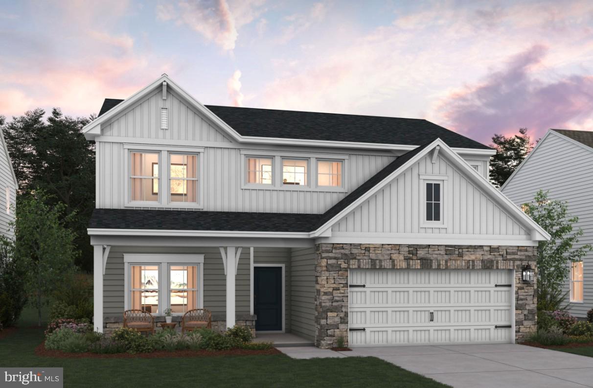 Under Construction -MARCH MOVE-IN!  Discover our Sweet Pea floorplan, blending modern comfort and thoughtful design in this stunning brand-new home! This 2,200 sq ft, 4 bedroom, 3 full bath home with an open-concept layout and 9’ ceilings throughout the main living areas. The upgraded kitchen is a true centerpiece, showcasing quartz countertops, a large island, and a walk-in pantry, perfect for everyday living and entertaining alike. The spacious great room offers an inviting space for gatherings or cozy nights at home. Retreat to the primary suite, complete with an oversized walk-in closet and a spa-inspired bath featuring double vanities and a semi-frameless walk-in shower. An Extra Suite on the main level provides exceptional flexibility—ideal for guests, multigenerational living, or a private home office. This home also features our designer curated Farmhouse Look which includes 42” staggered upper cabinets and floating shelves, adding a sense of charm and providing a unique space to display your favorite decor or dinnerware. A Farmhouse white apron front sink completes the modern Farmhouse Look along with sleek seamless Quartz kitchen countertops and stainless-steel appliances. Vintage inspired lighting, rustic main level flooring, and farmhouse finishes complete the Farmhouse charm throughout the home. This home offers the perfect balance of luxury, function, and comfort. The unfinished basement with bath plumbing rough in allows for more space and another full bath after move-in. Huntwell West is a highly sought after community conveniently located within minutes from shopping, dining, and outdoor adventures. Explore nearby gems like Historic Harpers Ferry, Historic Shepherdstown and Downtown Charles Town, just minutes from Hollywood Casino at Charles Town Races. Enjoy close proximity to commuter routes to Washington, D.C., Frederick, MD, and Northern Virginia. Call today to schedule your private tour! Ask about our closing costs assistance with K Hovnanian American Mortgage. **Photos may be of a decorated Model Home/similar home and features and may not reflect current home finishes. Pricing, options, and promotions are subject to change without notice. **