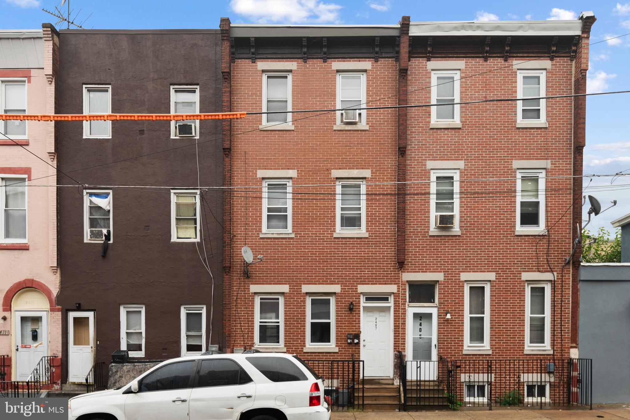 Excellent investment opportunity in the heart of North Philadelphia! 2407 N Marshall St is a well-configured duplex offering two spacious residential units, making it an ideal addition to any investor's portfolio or a great option for an owner-occupant looking to offset their mortgage with rental income. The first-floor unit features 1 bedroom and 1 full bathroom with a functional layout and comfortable living space. The second-floor unit offers 2 bedrooms and 1 full bathroom, providing additional space. Whether you're looking to generate immediate rental income or add value over time, this property offers strong potential. This property is available for purchase individually or as part of a package with the neighboring duplex at 2419 N Marshall St, presenting a rare opportunity to acquire two multifamily properties, on the same block. This property is conveniently located near public transportation, major roadways, shopping, and neighborhood amenities, this is an investment worth considering!