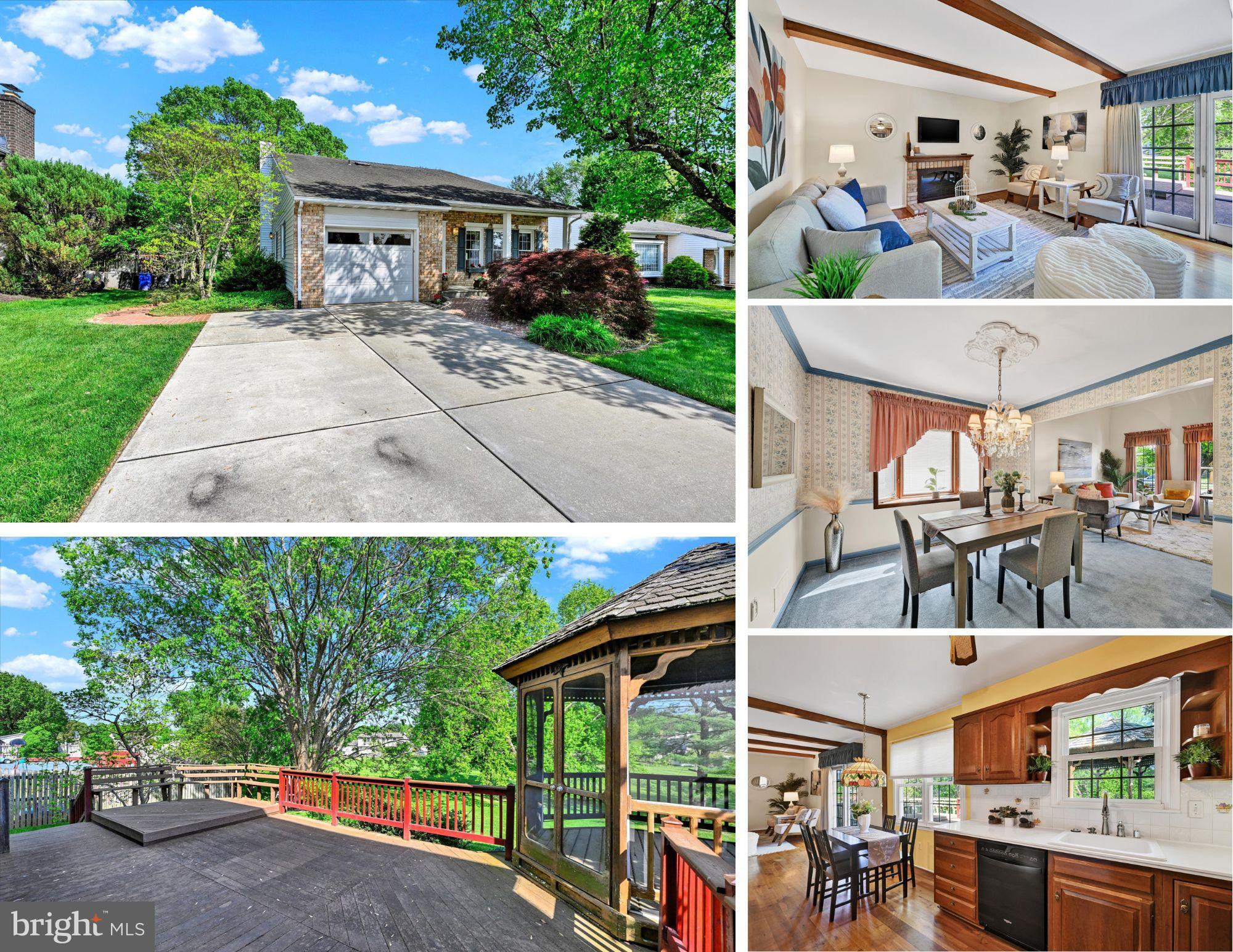 OPEN HOUSE CANCELED.  Welcome to 9115 Kilbride Road – Vintage Charm, Endless Possibilities!  Don’t Judge This Book by Its Curb Appeal – 9115 Kilbride Is Packing Serious Space Inside!

If you've ever flipped through a 1980s Home Interiors catalog and thought, "Now this is living!" — your dream time capsule has arrived. 9115 Kilbride Road is a classic Nottingham colonial, brimming with retro flair, solid construction, and a layout that just makes sense.

The main level welcomes you with a formal living room featuring dramatic vaulted ceilings — bright, open, and ready for your personal touch. You'll also find a traditional dining room (perfect for Sunday dinners), a spacious eat-in kitchen adorned with a Tiffany-style lamp and decorative stained-glass cabinetry that proudly says, “We were fancy before it was trendy.” Cozy evenings await in the family room with a gas fireplace, perfect for relaxing after a long day. Thoughtful extras like a powder room and a built-in dog-washing station mean even Fido gets the royal treatment.

Upstairs, you’ll find four generously sized bedrooms, including a primary suite featuring a private bath and professional closet organization systems — perfect for keeping your wardrobe looking sharp without lifting a hammer. The full hall bath serves the additional bedrooms with ease. Yes, the blue carpeting and vintage wallpaper are alive and well — but don’t let that scare you. A weekend, a paintbrush, and a little sweat equity will have this home feeling fresh, modern, and completely your own.

The lower level is currently unfinished — a blank canvas ready to become your dream gym, home theater, office, or ultimate hobby hideaway. Flexibility is the name of the game here.

Out back, the older composite deck and gazebo have hosted their fair share of memories and are ready for their next act. The deck overlooks an expansive, park-like community green space, offering wide open views without the weekend mowing marathons.

Solid, charming, and packed with potential, 9115 Kilbride Road is ready for its next chapter. Bring your imagination, roll up your sleeves, and breathe new life into this classic beauty.