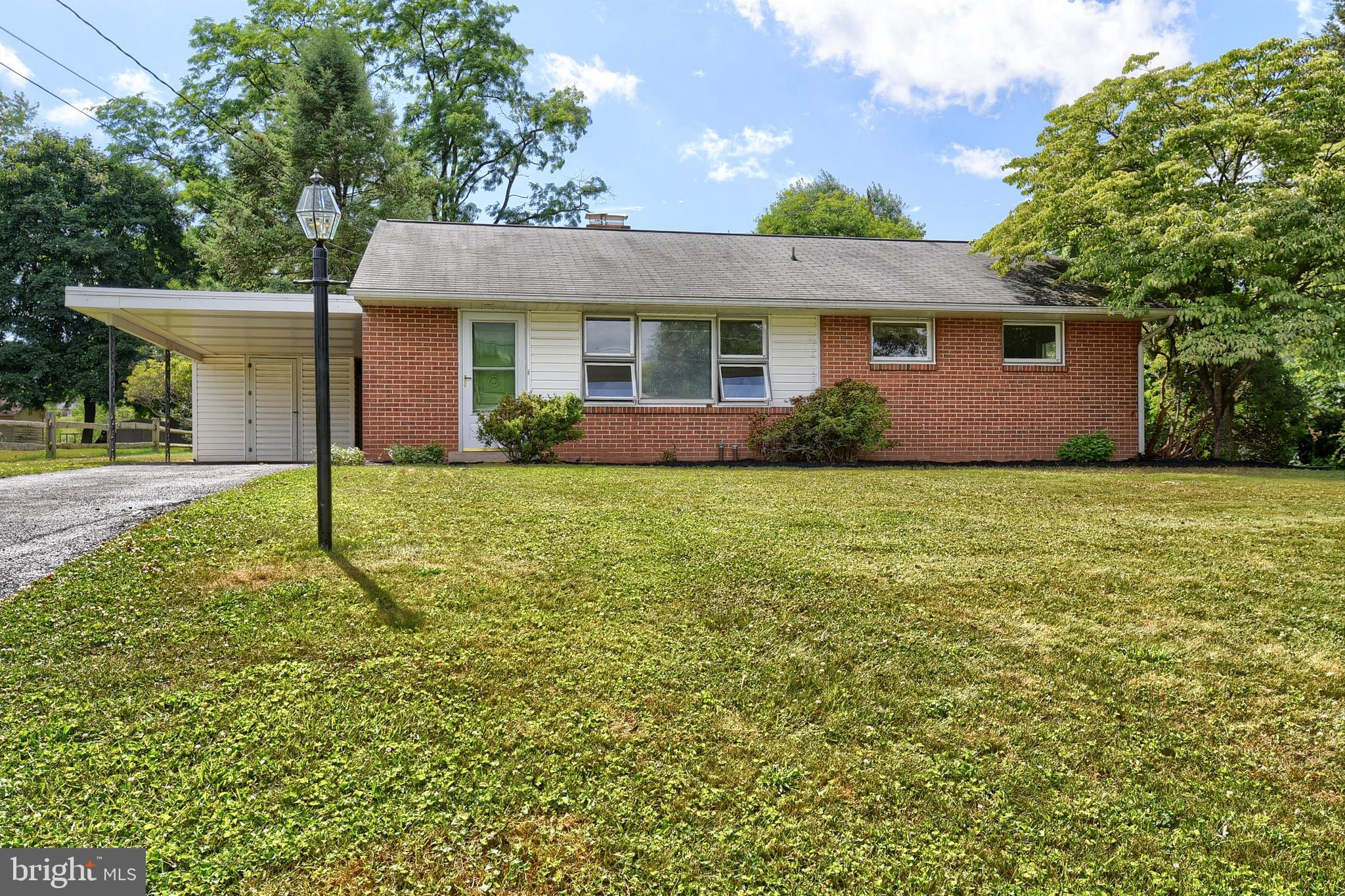 This cozy 3 bedroom, 1 full bathroom brick ranch home is ready for a new era! The home has been freshly painted. The hardwood floors are gleaming. The backyard offers plenty of space for relaxing, entertaining, gardening, or creating your own outdoor retreat. Tucked on a quite street just less than 1 mile from 83, you have easy access to all that Central PA has to offer. This home is the perfect place to start your next chapter. Schedule your tour today!