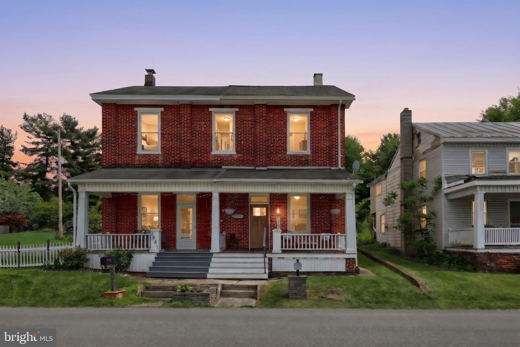 Welcome home to this charming brick colonial in Central York! This well-maintained 2-bedroom, 1-bath home blends character and comfort with beautiful hardwood floors, spacious rooms, and abundant natural light throughout. The inviting living room opens to a functional eat-in kitchen featuring ample cabinet space, a breakfast bar, and room for everyday dining.

Upstairs, you’ll find two generously sized bedrooms and a full bath. Enjoy relaxing mornings or evenings on the large covered front porch overlooking the corner lot. Conveniently located close to parks, shopping, restaurants, and major routes for an easy commute. Whether you’re looking for your first home, downsizing, or adding to your investment portfolio, this move-in ready property is full of potential!

To top it all off, this home is equipped with rooftop solar for energy efficiency and savings!

Don’t miss out on this gem - schedule your private showing today!