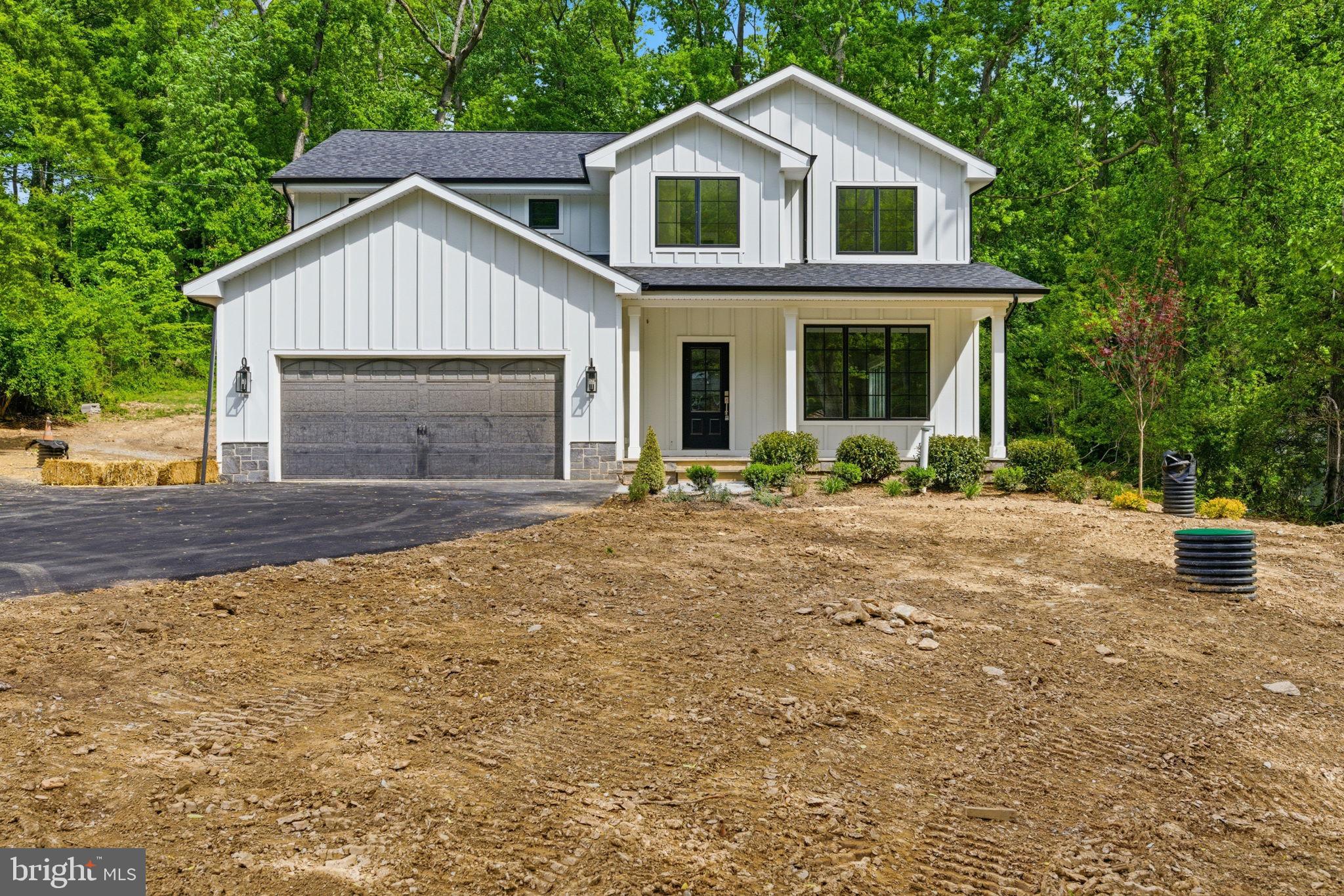 After months of working with the township, installing new water & sewer from the street to the house- we are ready!
Stunning custom new construction home with wooded views in Malvern!!! Excellent location, private yet close to all that Malvern Borough has to offer. Your eyes will immediately go to the see through fireplace upon entering the foyer.  Well thought out floorplan is open with every square foot being utilized.  Kitchen opens to the family room with walls of windows. Covered porch off of the kitchen is beautiful, see through gas fireplace for living room and family room brings a cozy feel. Four bedrooms, 3 full baths & 2 powder rooms plus a finished basement! Anderson windows throughout, this builder spared no expense.  There is nothing "builder grade" about this gorgeous home. Please see Bosch Appliance Package included from Gerhard's.