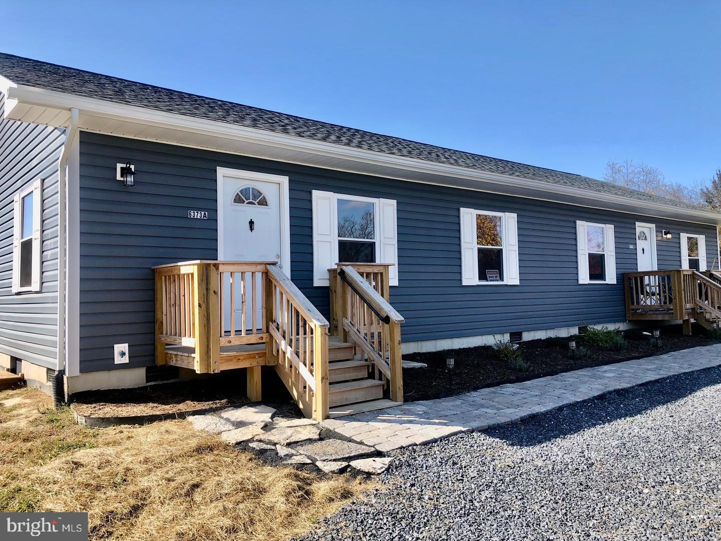 Mt. Jackson Duplex - - 2 BR - 1 Bath, New Construction 2022, Newer appliances, stacked washer/dryer in unit. 2 mini-splits provide Heat/AC.  Front yard. Rent includes water/sewer/trash . Minimum Tenant Criteria will apply - Credit & Background and verifiable income all required. NO PETS, NO SMOKING/VAPING. No exceptions. By appt. only.