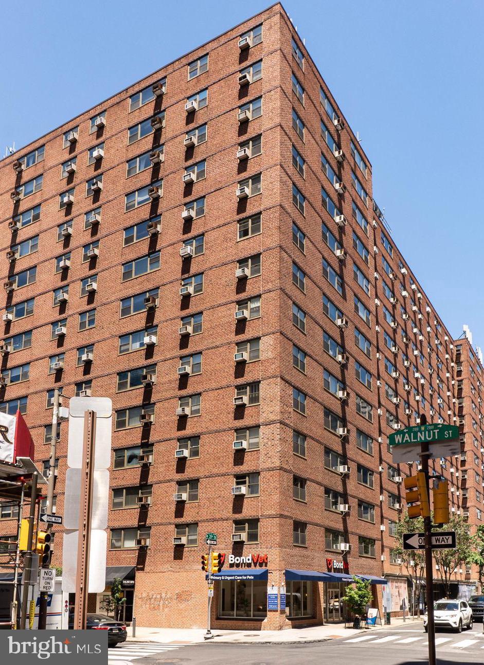 Welcome to this spacious 1-bedroom, 1-bath residence offering 541 square feet of living space on the 4th floor of the iconic 2101 Cooperative. This unit presents an excellent opportunity for a buyer looking to add their personal touch, with pricing that reflects the updates needed.
Located in the heart of Philadelphia's prestigious Rittenhouse Square neighborhood, 2101 Cooperative enjoys a prime corner location at 21st and Walnut Streets, placing some of the city's finest dining, shopping, and cultural attractions just steps away.
Residents enjoy an impressive array of amenities, including 24-hour doorman and security services, on-site management and maintenance, a beautifully landscaped rooftop garden and sun deck with sweeping city views, laundry facilities, bike storage, a guest suite, and valet parking available for just $110 per month.
The monthly co-op fee provides exceptional value, covering nearly all major expenses, including electricity, heating, air conditioning, water, basic cable, real estate taxes, and building maintenance.
The building permits up to two cats, as well as fish and caged birds. Additional benefits include a reduced real estate transfer tax and no requirement for title insurance. Please note that ownership is limited to cash purchasers only, and rentals are not permitted.
Enjoy the convenience and lifestyle of one of Center City's most desirable addresses while making this residence your own.