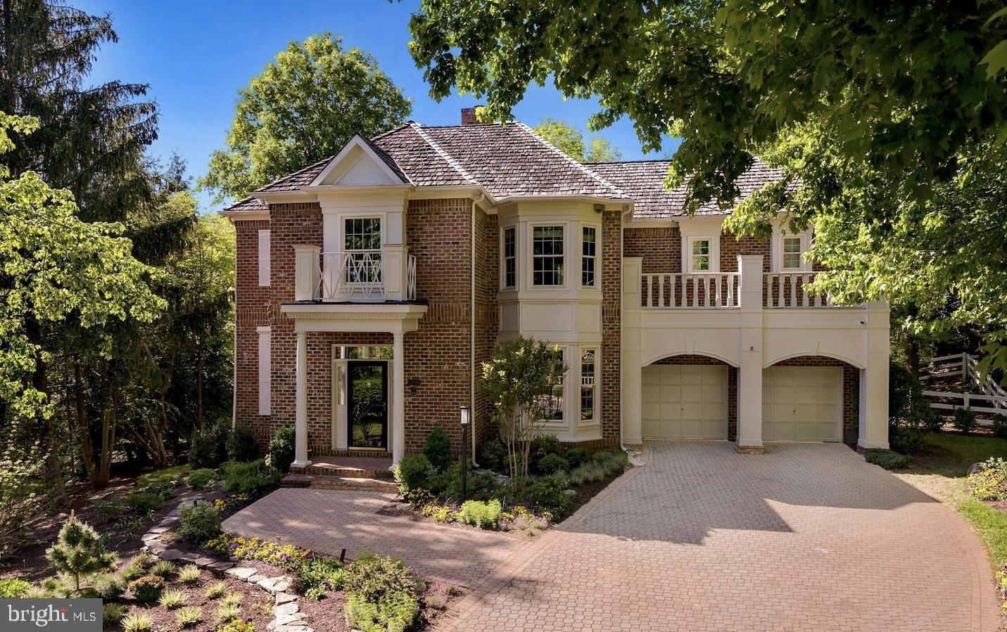 Welcome to this beautifully updated All Brick Colonial in the sought after Avenel community.  This special home is sited on a .34 acre lot, with 5 Bedrooms, 3.5 Bathrooms and over 5,000 square fee of finished living space. Beautiful hardwood floors on first and second levels, separate living room, gas fireplace in dining room and large family room with built ins and gas fireplace, beautiful bay window in updated kitchen that features stainless steel appliances, charming breakfast area with built in seating.  Upstairs are four bedrooms including the elegant primary suite with ensuite bathroom and soaking tub, separate shower and two walk-in closets.  The additional bedrooms are large with walk-in closets and hardwood floors,  Upper level also offers a large laundry room with cabinetry, drying racks and more.  The finished walkout lower level has a home theater room, well equipped wet bar for entertaining, large bedroom, full bathroom and storage.  The oversized two car attached garage has storage room and driveway enough for four cars.  The beautiful backyard is partially fenced with expansive deck and retractable awning and lower level patio opening to expansive yard.  HOA fee includes landscape, maintenance, swim and tennis membership, private surveillance and snow removal. Avenel community offers amazing grounds, walking/biking paths, pool, park, basketball courts and more.  With a location just minutes to Washington, D.C., Northern Virginia and major highways, restaurants and shopping -  this is a gem!