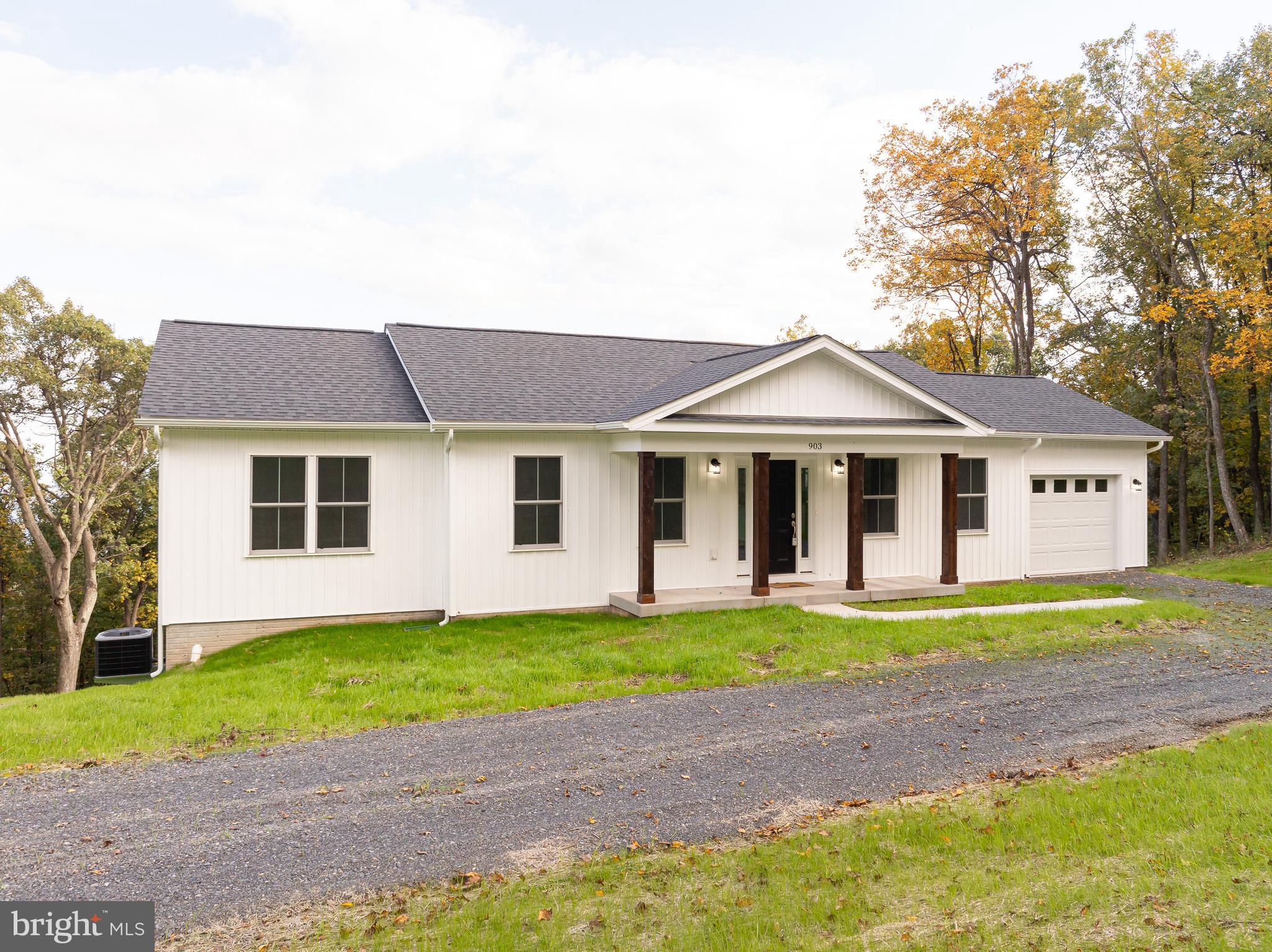 *Back on the market at no fault of the seller, buyer's financing fell through.* This new build by Hepler Homes, is set on almost an acre of land with peaceful surroundings in Shawneeland with breathtaking views.  This gorgeous home offers 3 bedrooms, 2 full bathrooms and sits on a full unfinished walkout basement.  When you walk in you will see the gorgeous luxury vinyl plank (LVP)  flooring throughout the entire home.  The open living concept is ideal for entertaining, the kitchen is equipped with stainless steel appliances and granite countertops.  The master bedroom offers a peaceful oasis complete with a walk-in shower and walk-in closet.  The outside offers a private setting that showcases stunning views year round.  This home will also come with a one-year builder warranty.