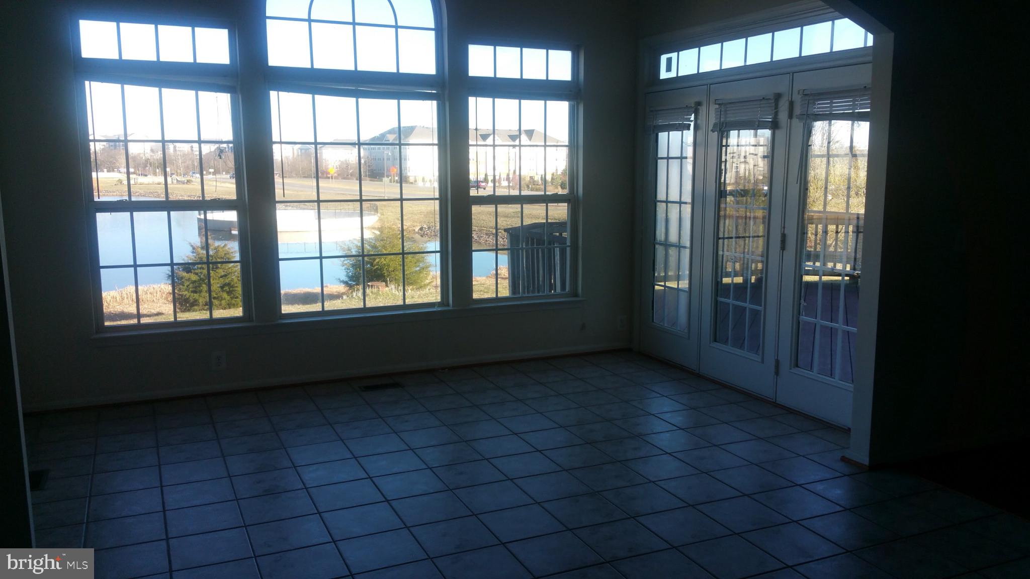 Breathtaking waterfront luxurious 4 bedroom Townhome available for rent. This home feels like a detached single family home. Excellent sunlight and stunning waterfront views. Granite counter tops, hardwood floor at the main level. This home has two car garage, finished basement, spacious deck and fireplace. Master bedroom has vaulted ceilings and large walk in closets. Brand new HVAC main unit. Owner pays for HOA. Renter is responsible for all utilities and overall maintenance of the house. Front and back yard has to be maintained by the tenant, including all HVAC filters etc. Would prefer a minimum of 2 year lease.